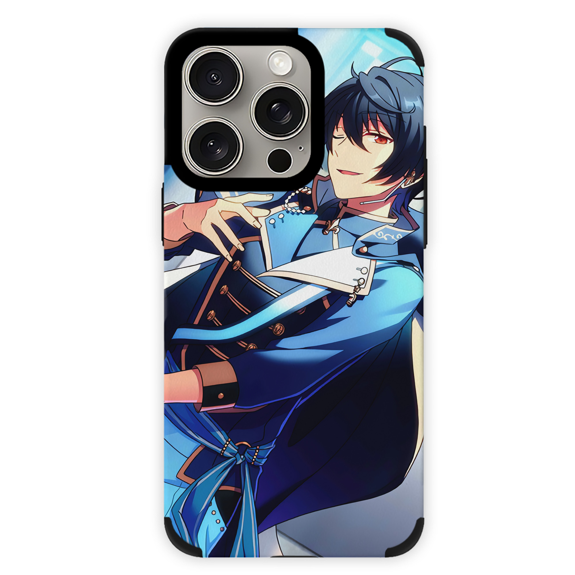 （画像用） あんさんぶるスターズ! Ensemble Stars 【iPhone15ProMax対応】 PUレザー スマホケース 耐衝撃＆黄変防止