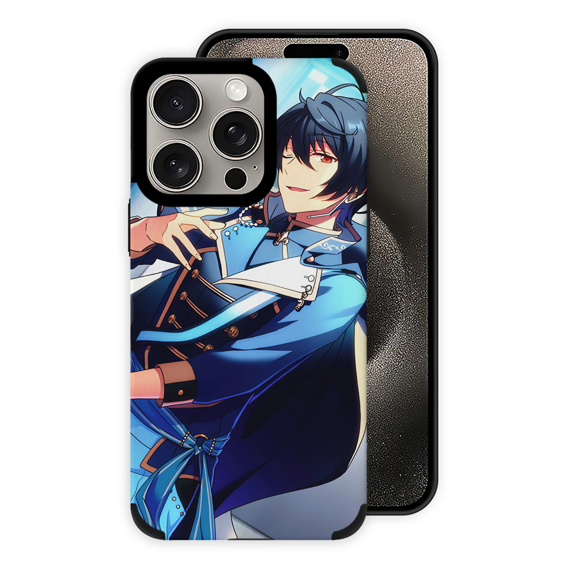 （画像用） あんさんぶるスターズ! Ensemble Stars 【iPhone15ProMax対応】 PUレザー スマホケース 耐衝撃＆黄変防止