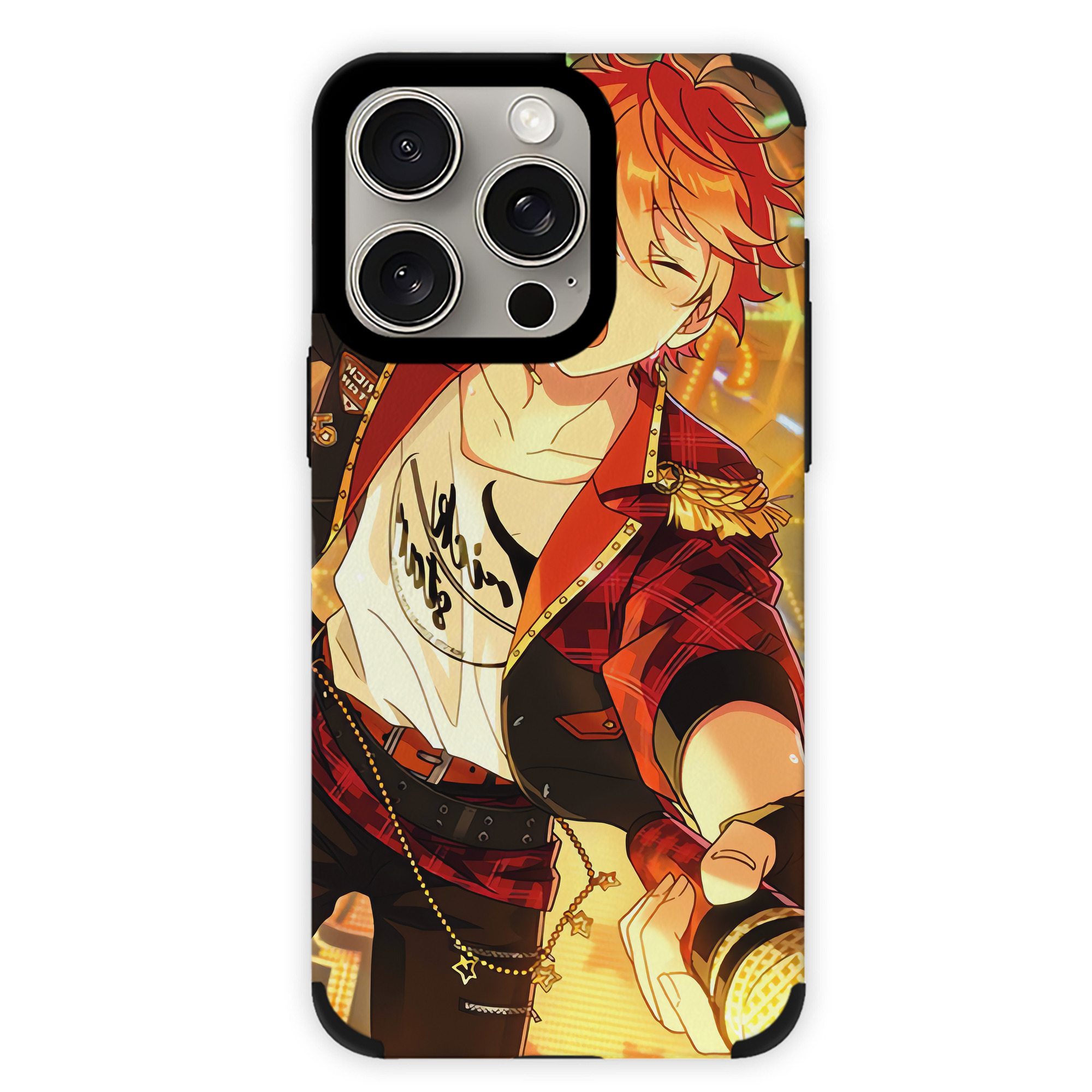 （画像用） あんさんぶるスターズ! Ensemble Stars 【iPhone15ProMax対応】 PUレザー スマホケース 耐衝撃＆黄変防止