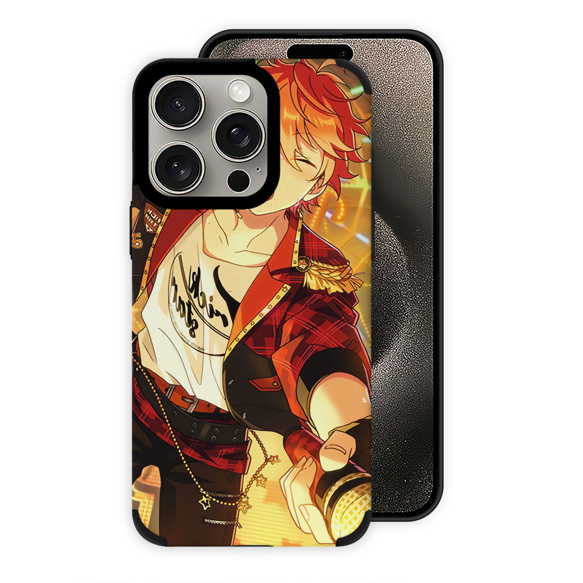 （画像用） あんさんぶるスターズ! Ensemble Stars 【iPhone15ProMax対応】 PUレザー スマホケース 耐衝撃＆黄変防止