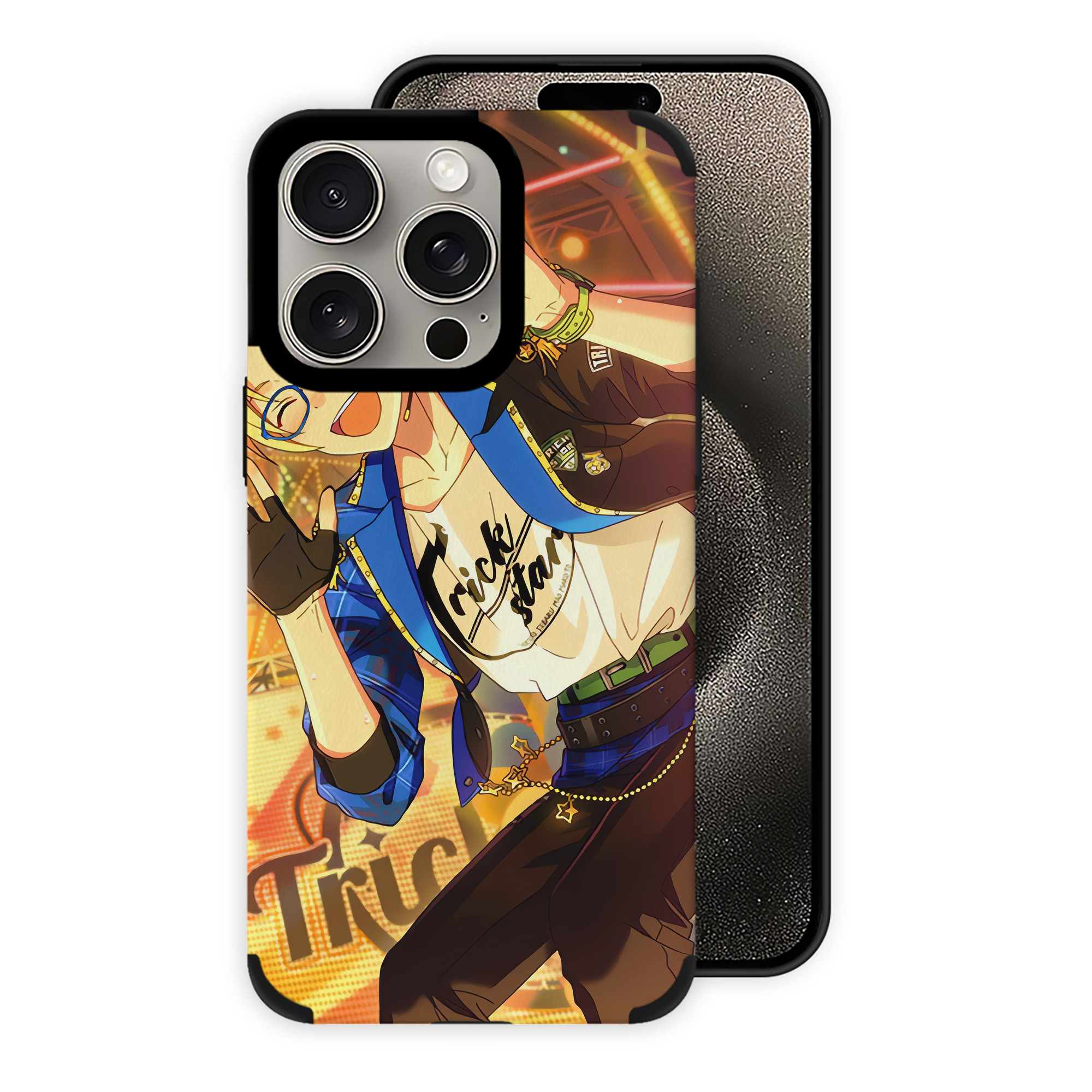 （画像用） あんさんぶるスターズ! Ensemble Stars 【iPhone15ProMax対応】 PUレザー スマホケース 耐衝撃＆黄変防止