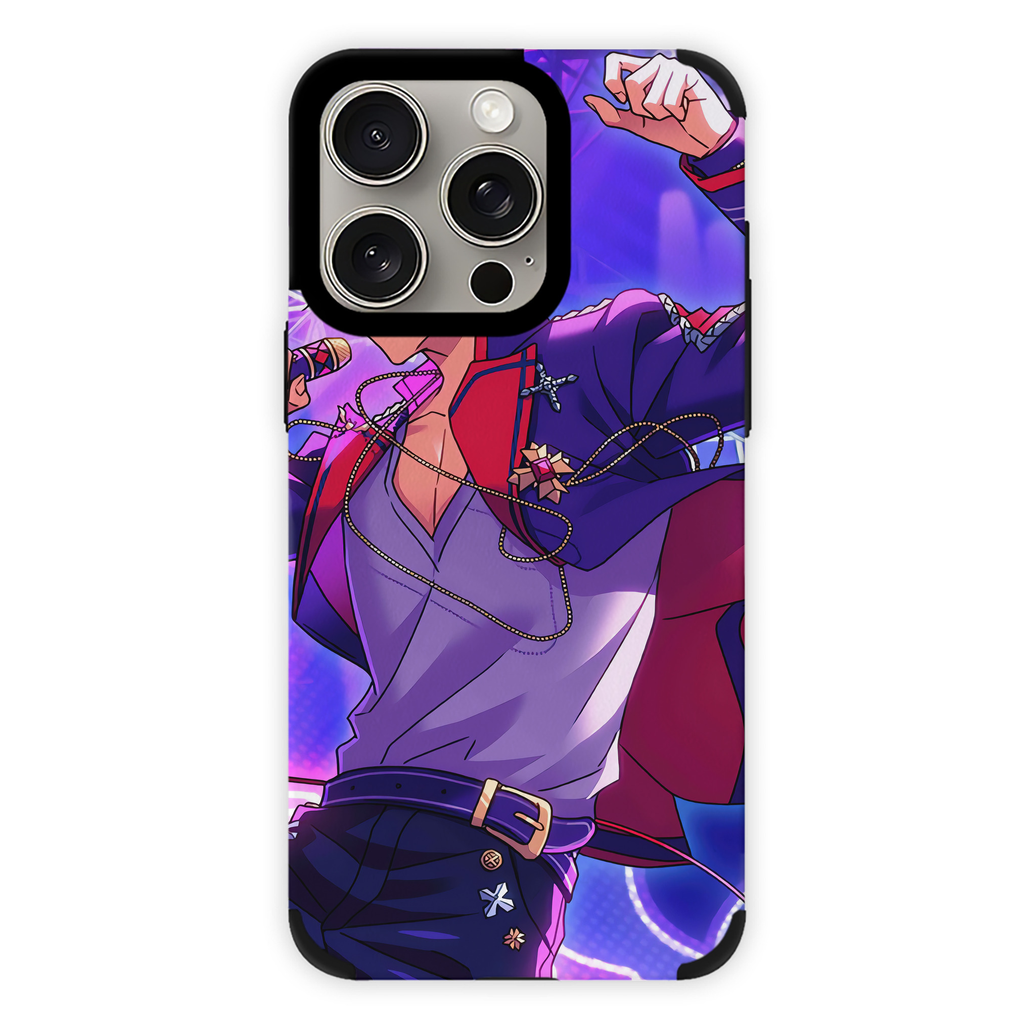 （画像用） あんさんぶるスターズ! Ensemble Stars 【iPhone15ProMax対応】 PUレザー スマホケース 耐衝撃＆黄変防止