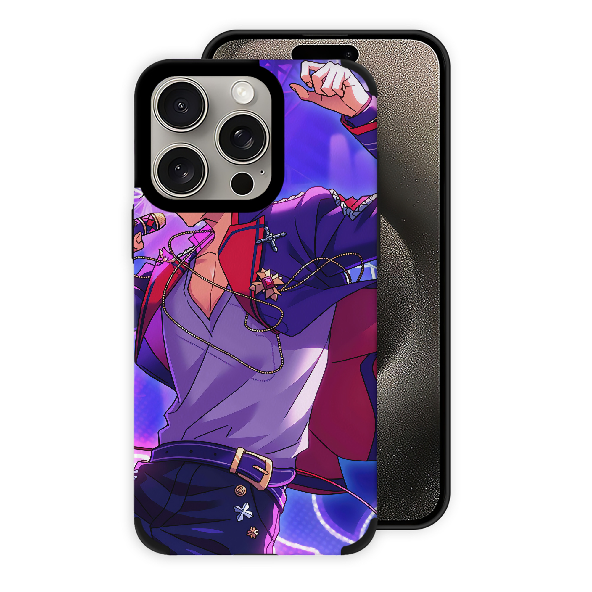 （画像用） あんさんぶるスターズ! Ensemble Stars 【iPhone15ProMax対応】 PUレザー スマホケース 耐衝撃＆黄変防止