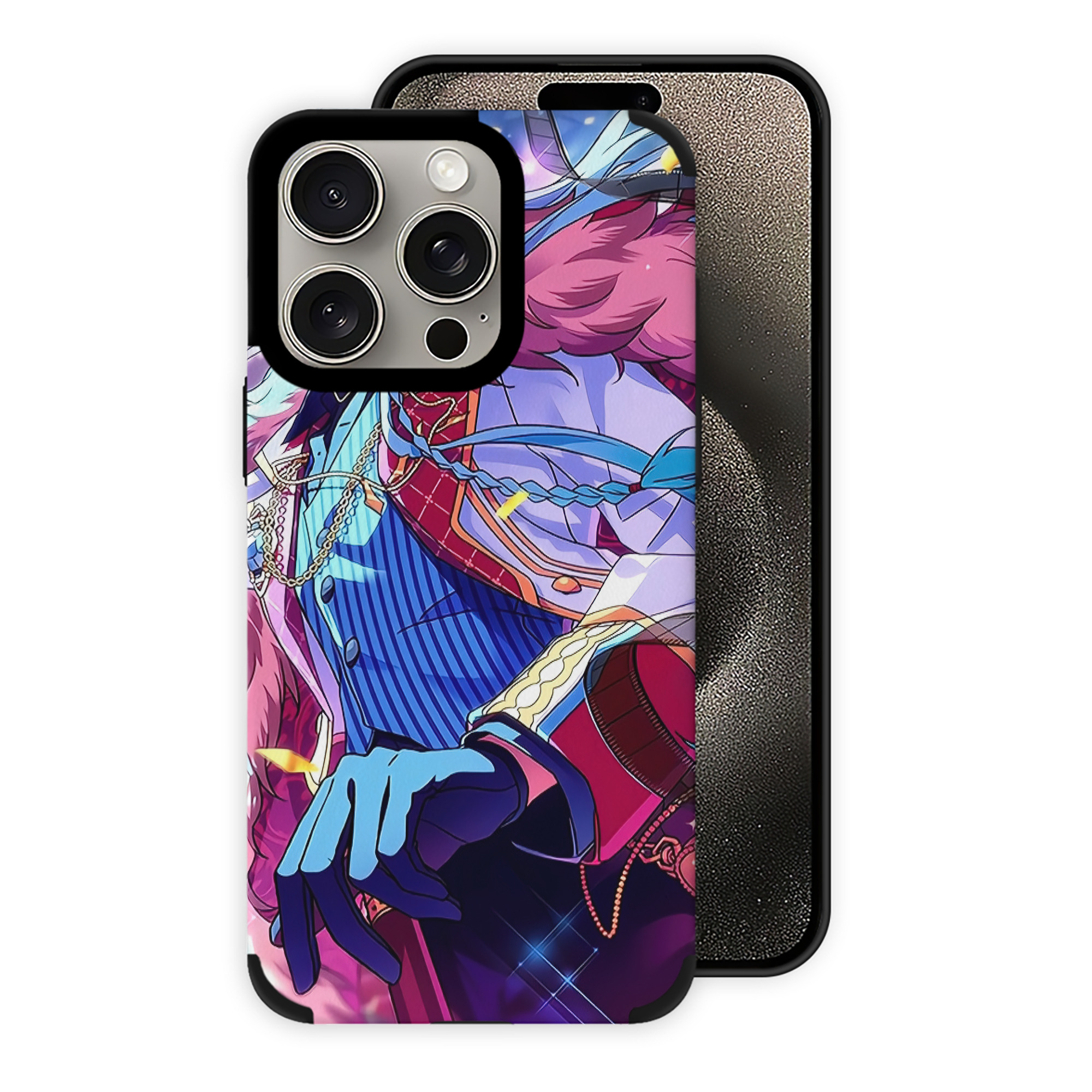 （画像用） あんさんぶるスターズ! Ensemble Stars 【iPhone15ProMax対応】 PUレザー スマホケース 耐衝撃＆黄変防止