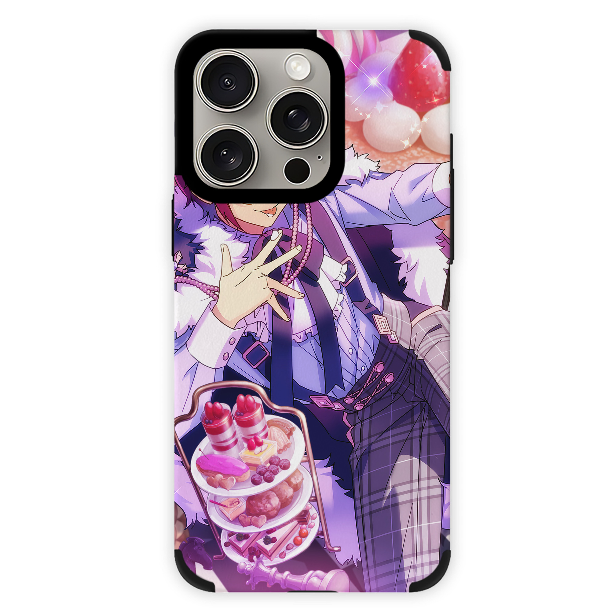 （画像用） あんさんぶるスターズ! Ensemble Stars 【iPhone15ProMax対応】 PUレザー スマホケース 耐衝撃＆黄変防止