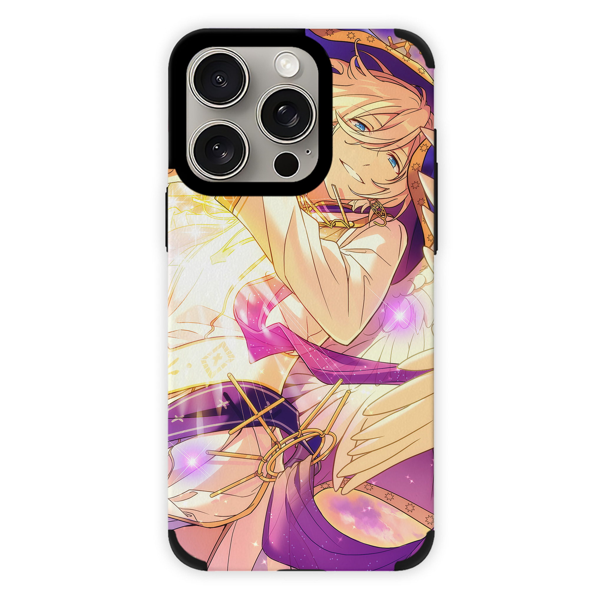 （画像用） あんさんぶるスターズ! Ensemble Stars 【iPhone15ProMax対応】 PUレザー スマホケース 耐衝撃＆黄変防止