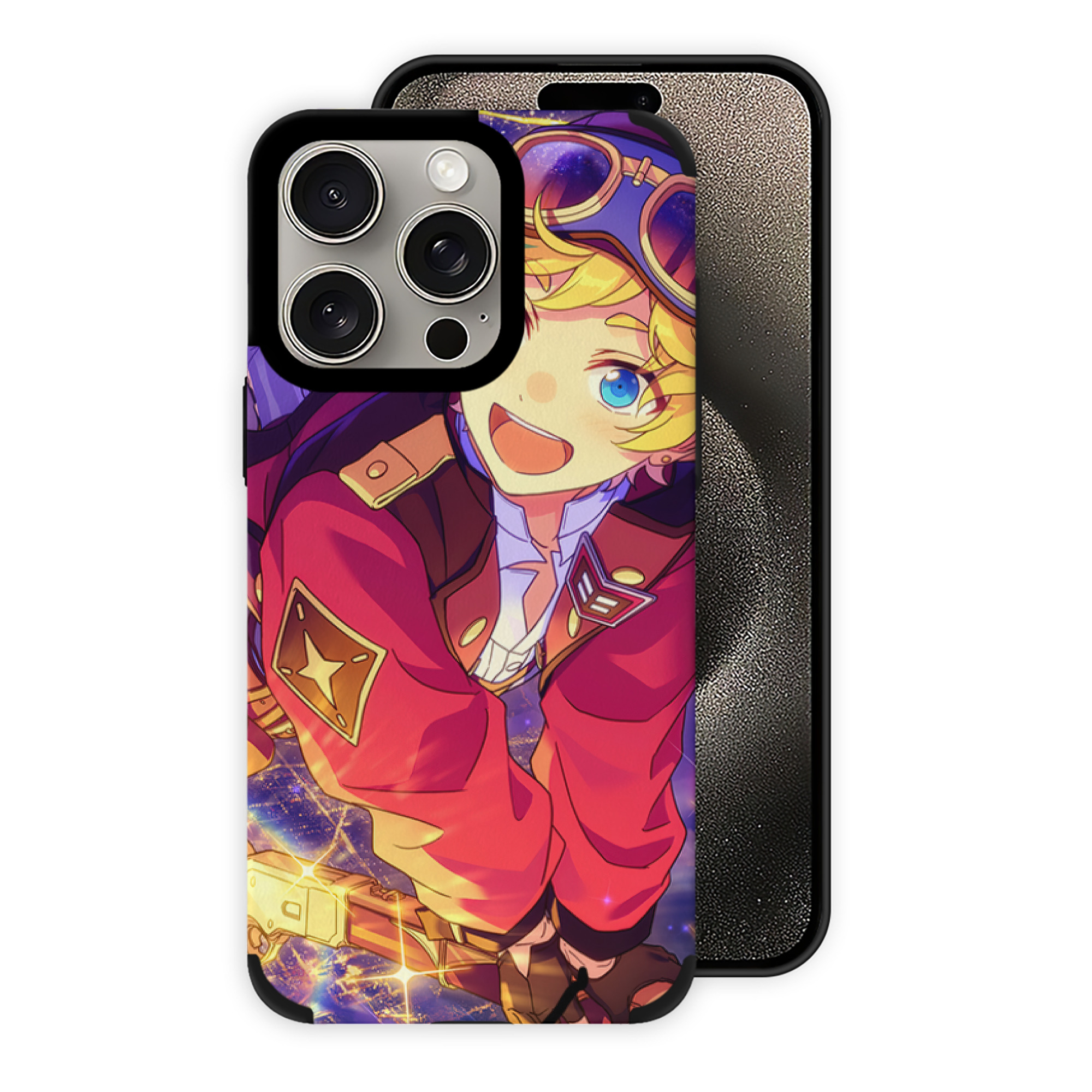 （画像用） あんさんぶるスターズ! Ensemble Stars 【iPhone15ProMax対応】 PUレザー スマホケース 耐衝撃＆黄変防止