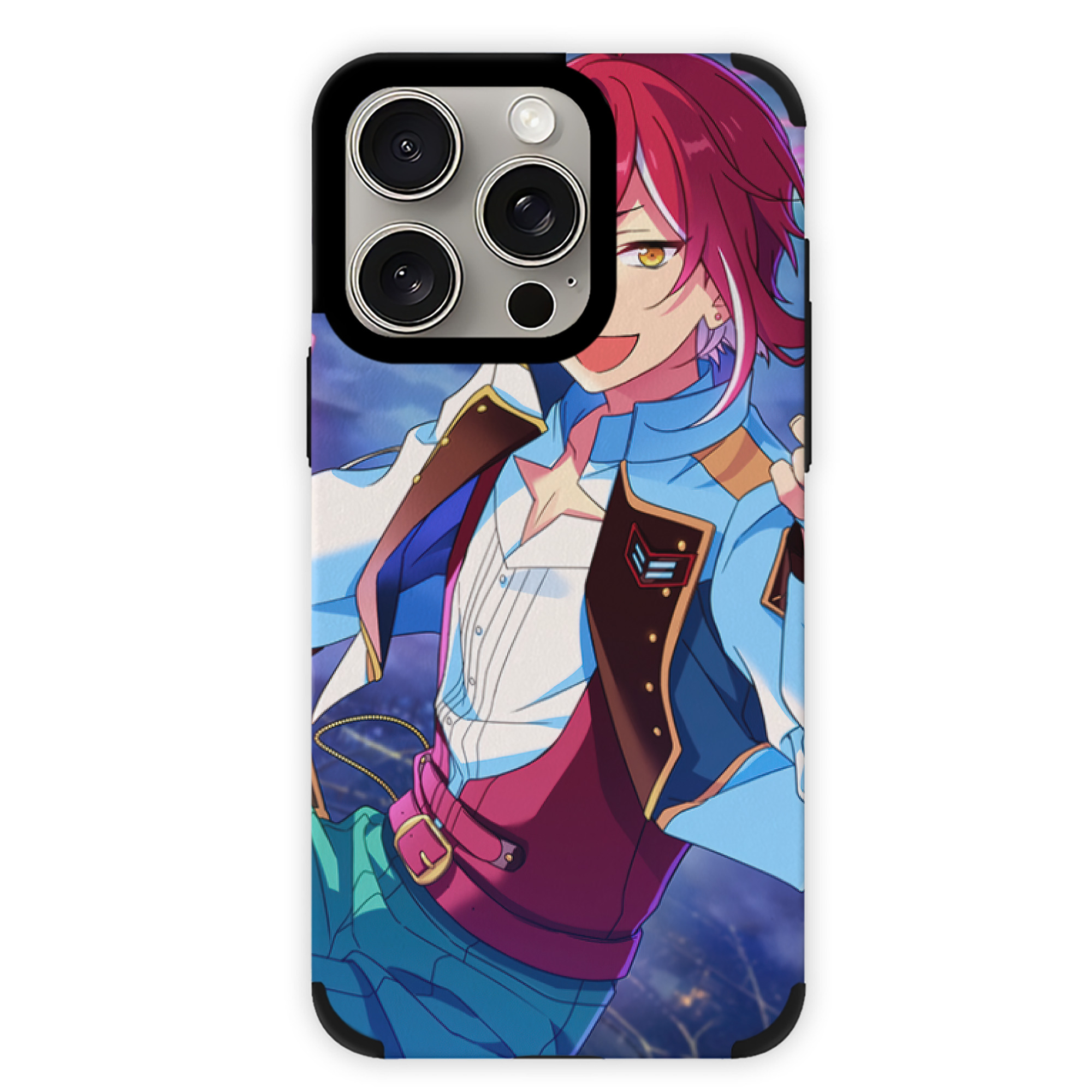 （画像用） あんさんぶるスターズ! Ensemble Stars 【iPhone15ProMax対応】 PUレザー スマホケース 耐衝撃＆黄変防止