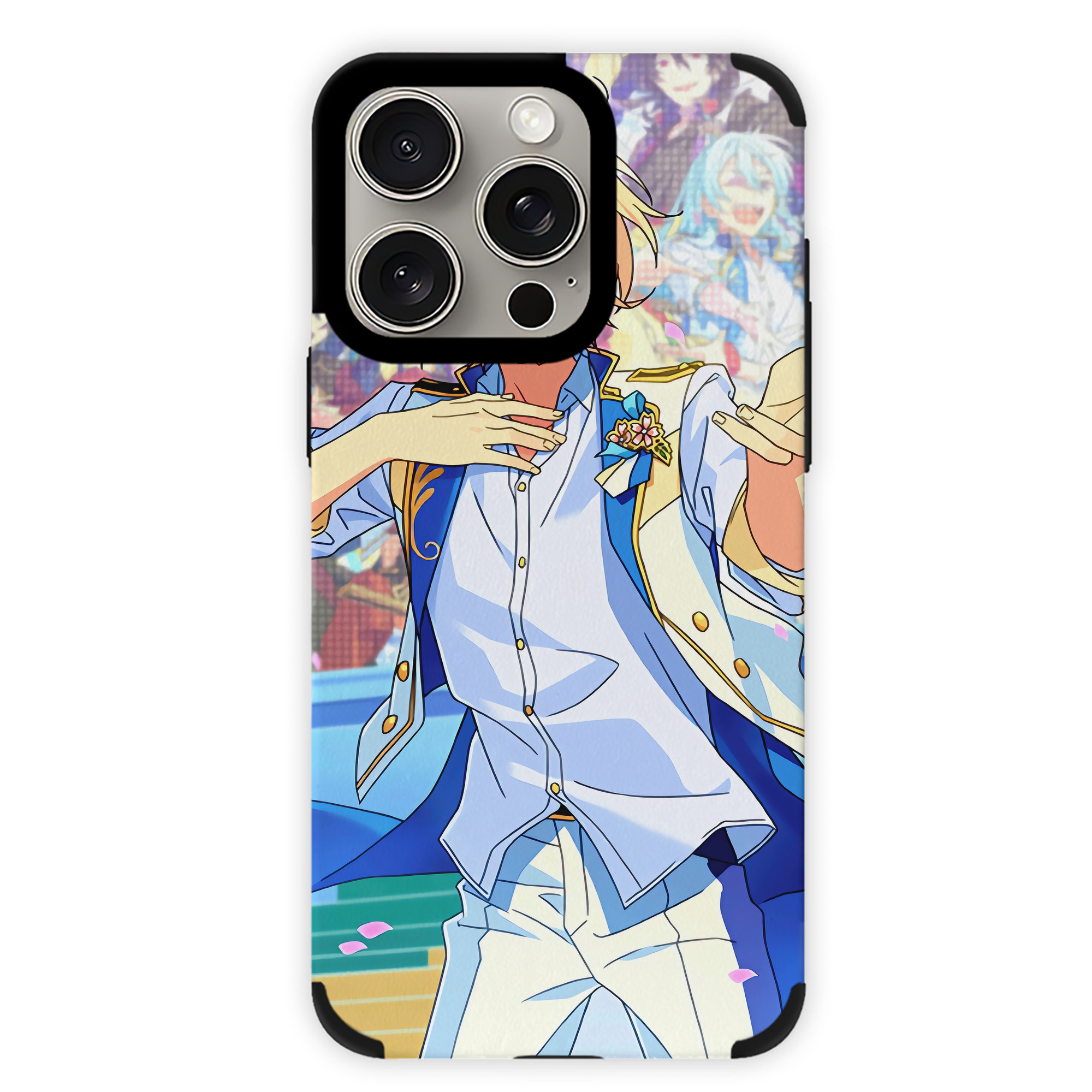 （画像用） あんさんぶるスターズ! Ensemble Stars 【iPhone15ProMax対応】 PUレザー スマホケース 耐衝撃＆黄変防止