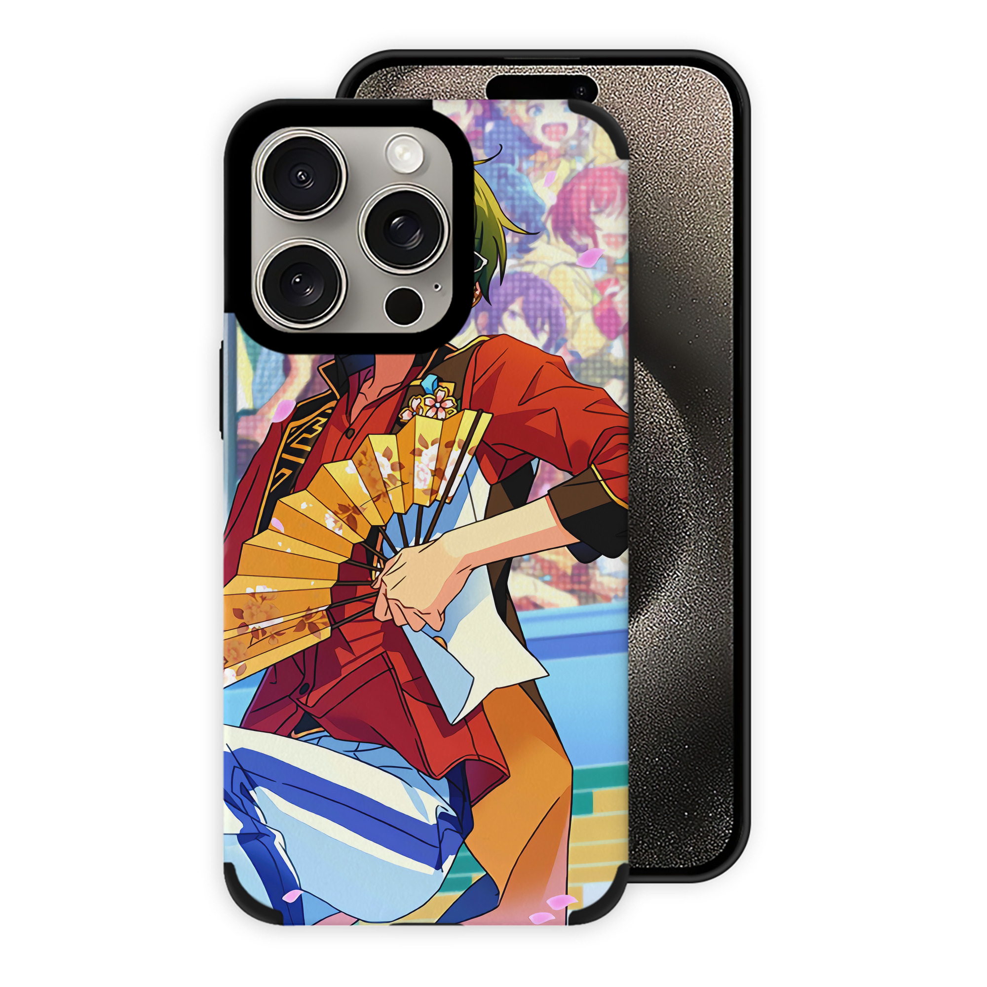 （画像用） あんさんぶるスターズ! Ensemble Stars 【iPhone15ProMax対応】 PUレザー スマホケース 耐衝撃＆黄変防止