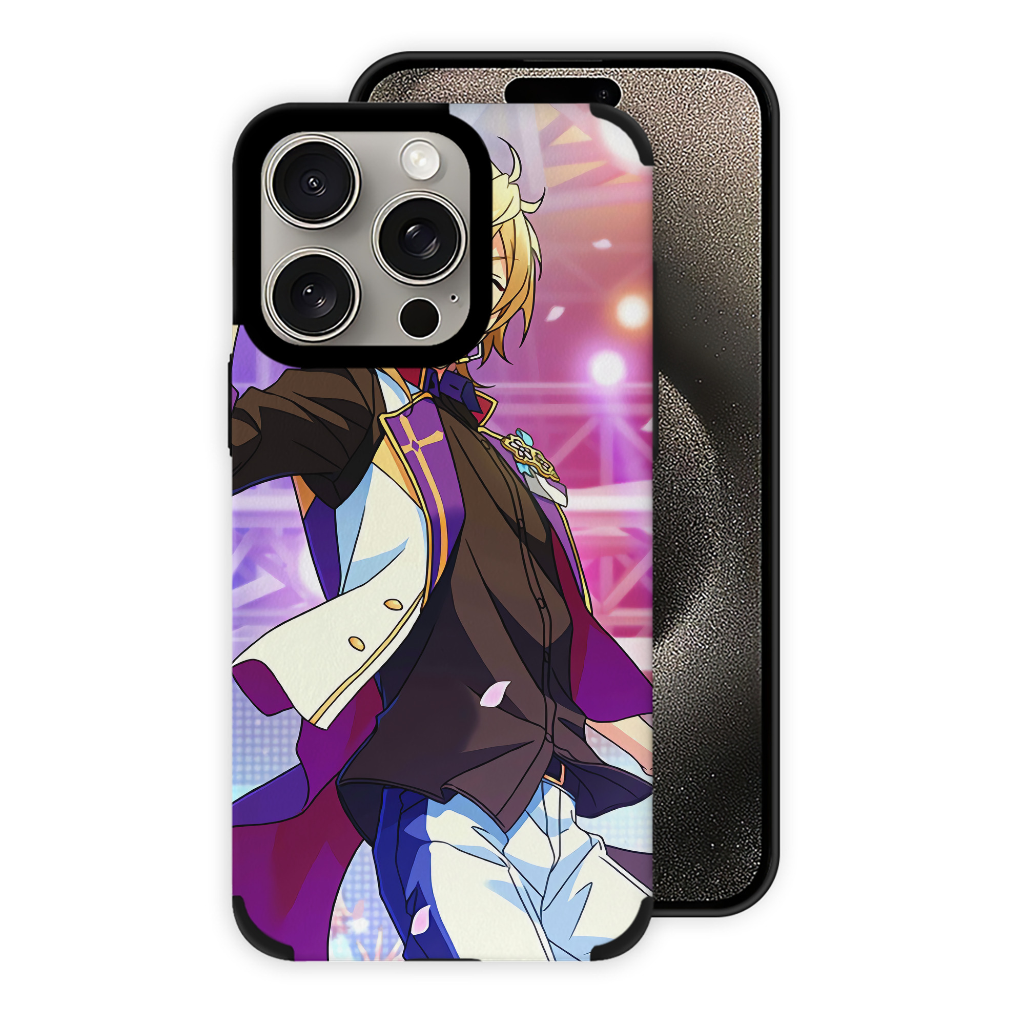 （画像用） あんさんぶるスターズ! Ensemble Stars 【iPhone15ProMax対応】 PUレザー スマホケース 耐衝撃＆黄変防止
