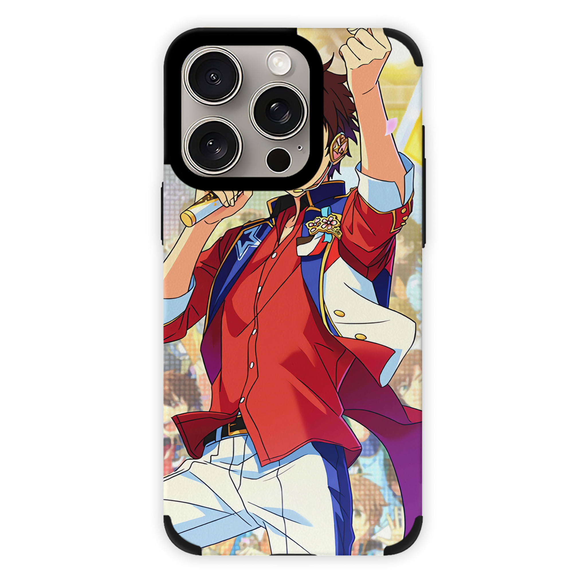 （画像用） あんさんぶるスターズ! Ensemble Stars 【iPhone15ProMax対応】 PUレザー スマホケース 耐衝撃＆黄変防止