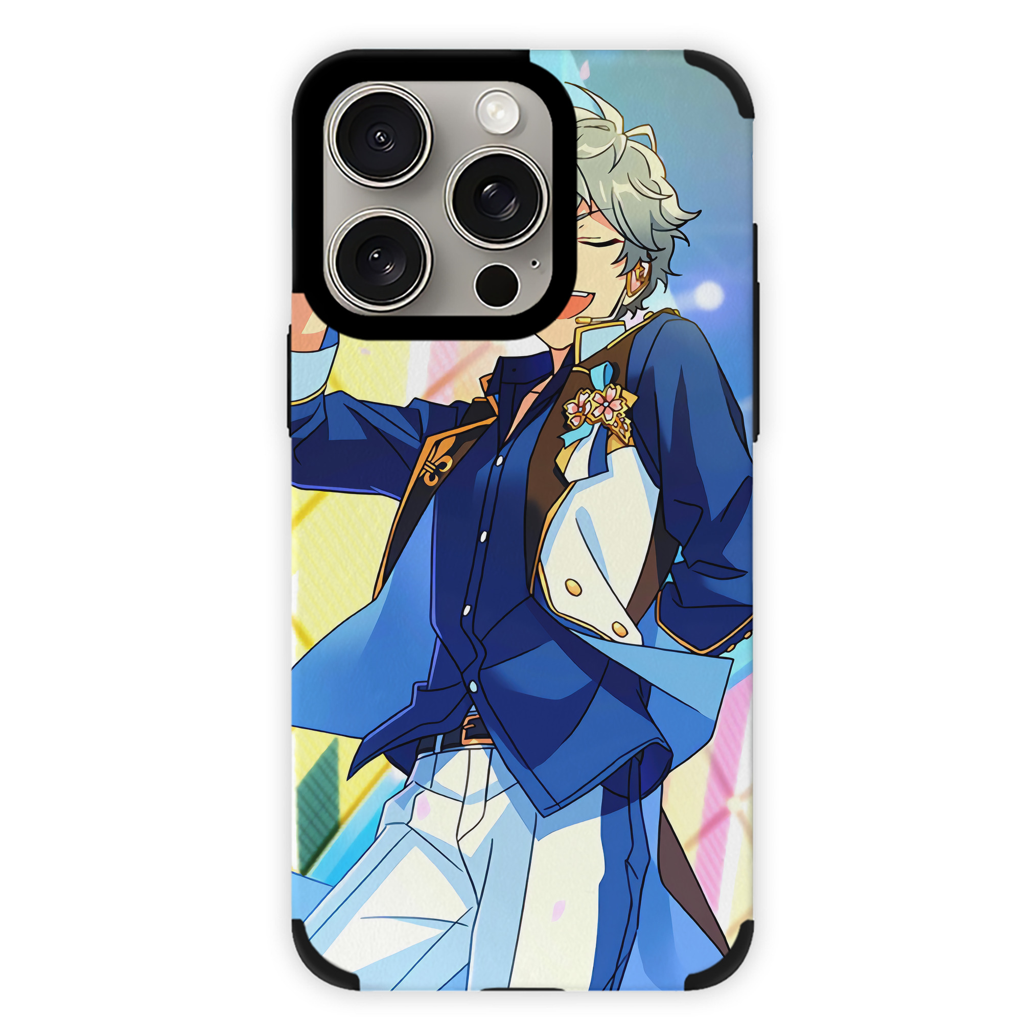 （画像用） あんさんぶるスターズ! Ensemble Stars 【iPhone15ProMax対応】 PUレザー スマホケース 耐衝撃＆黄変防止