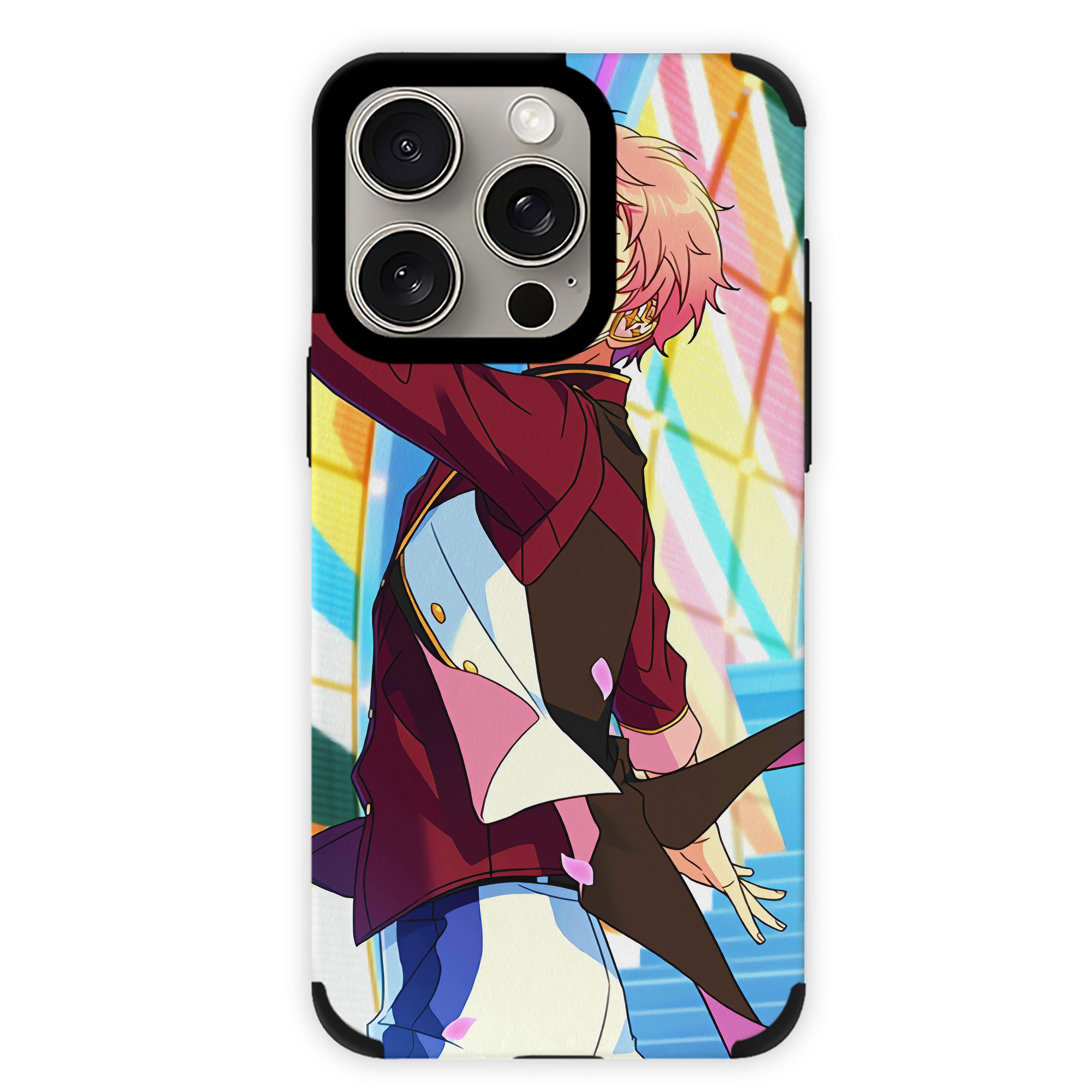 （画像用） あんさんぶるスターズ! Ensemble Stars 【iPhone15ProMax対応】 PUレザー スマホケース 耐衝撃＆黄変防止