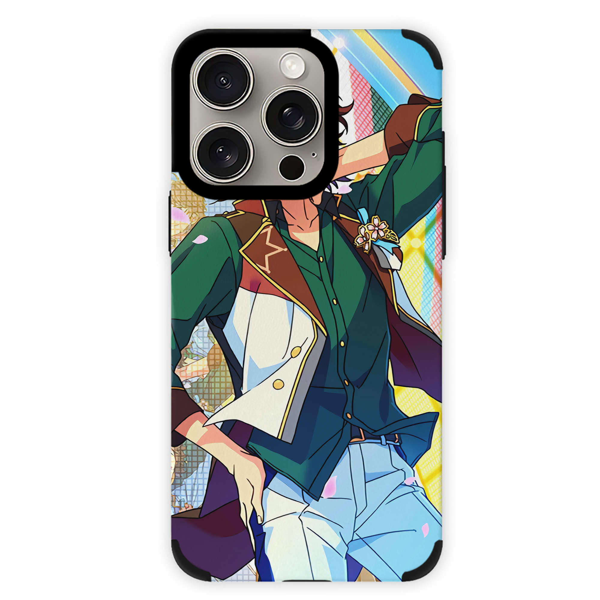 （画像用） あんさんぶるスターズ! Ensemble Stars 【iPhone15ProMax対応】 PUレザー スマホケース 耐衝撃＆黄変防止