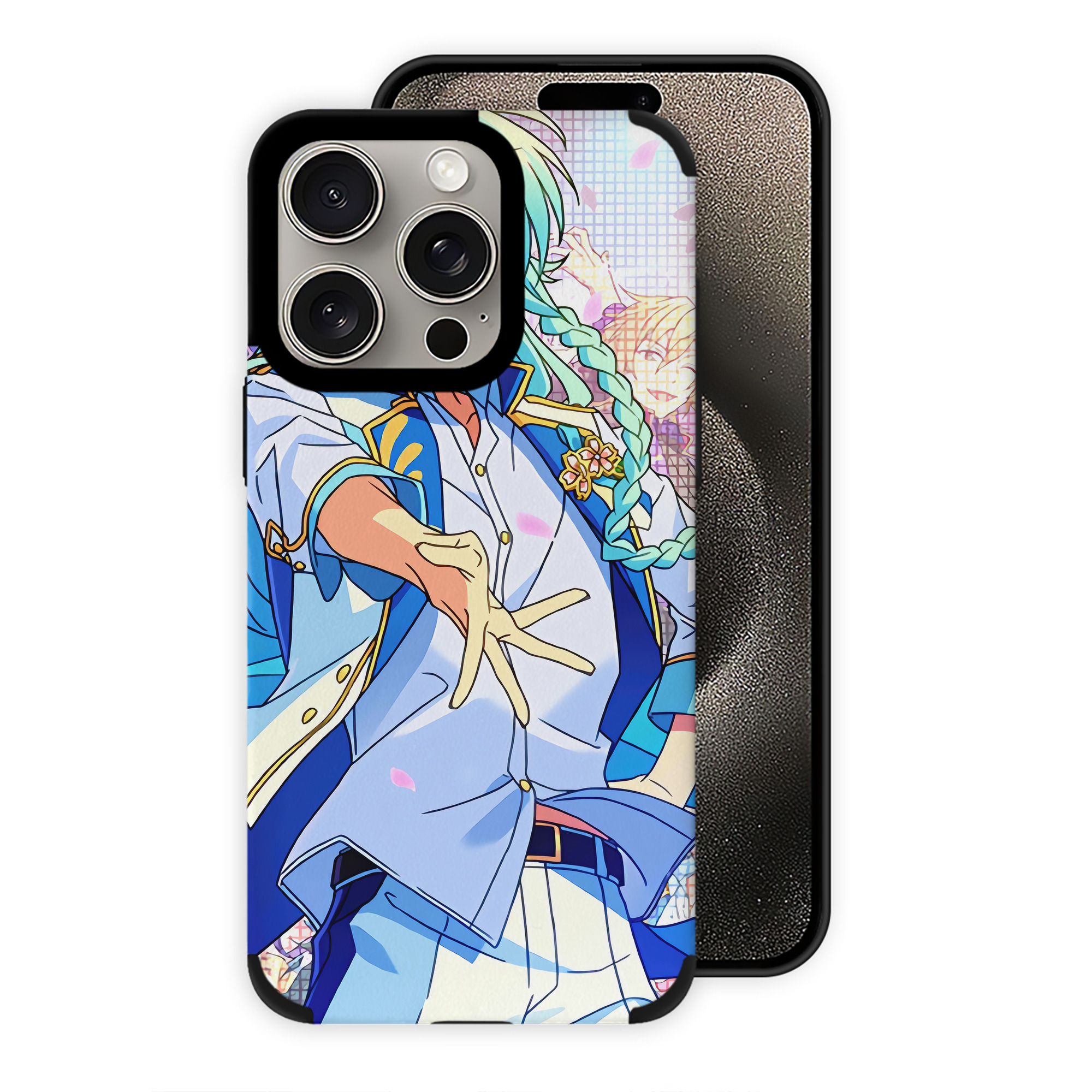 （画像用） あんさんぶるスターズ! Ensemble Stars 【iPhone15ProMax対応】 PUレザー スマホケース 耐衝撃＆黄変防止