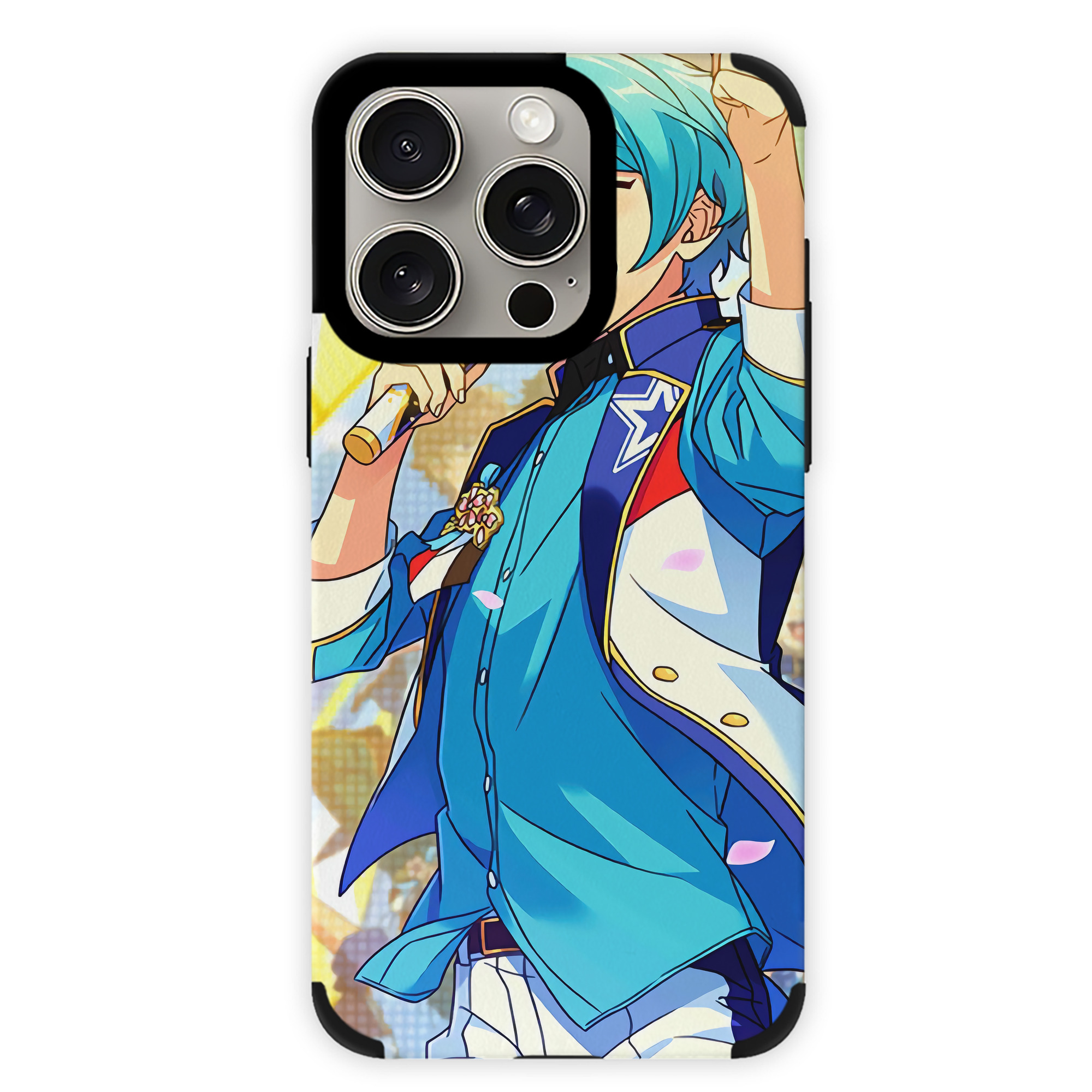（画像用） あんさんぶるスターズ! Ensemble Stars 【iPhone15ProMax対応】 PUレザー スマホケース 耐衝撃＆黄変防止