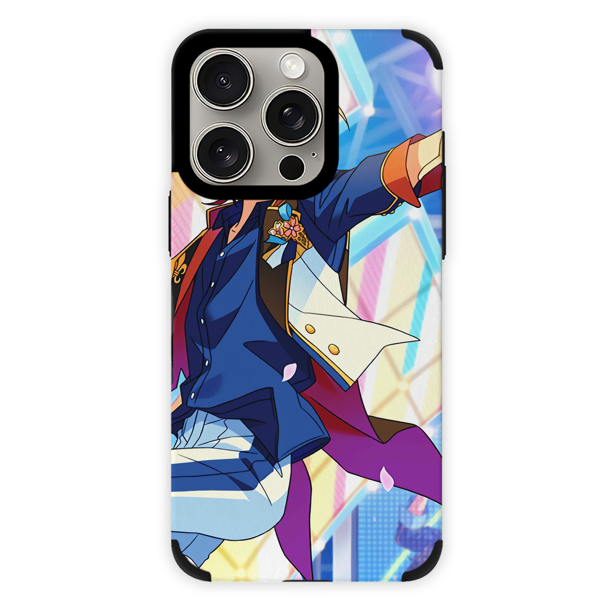 （画像用） あんさんぶるスターズ! Ensemble Stars 【iPhone15ProMax対応】 PUレザー スマホケース 耐衝撃＆黄変防止