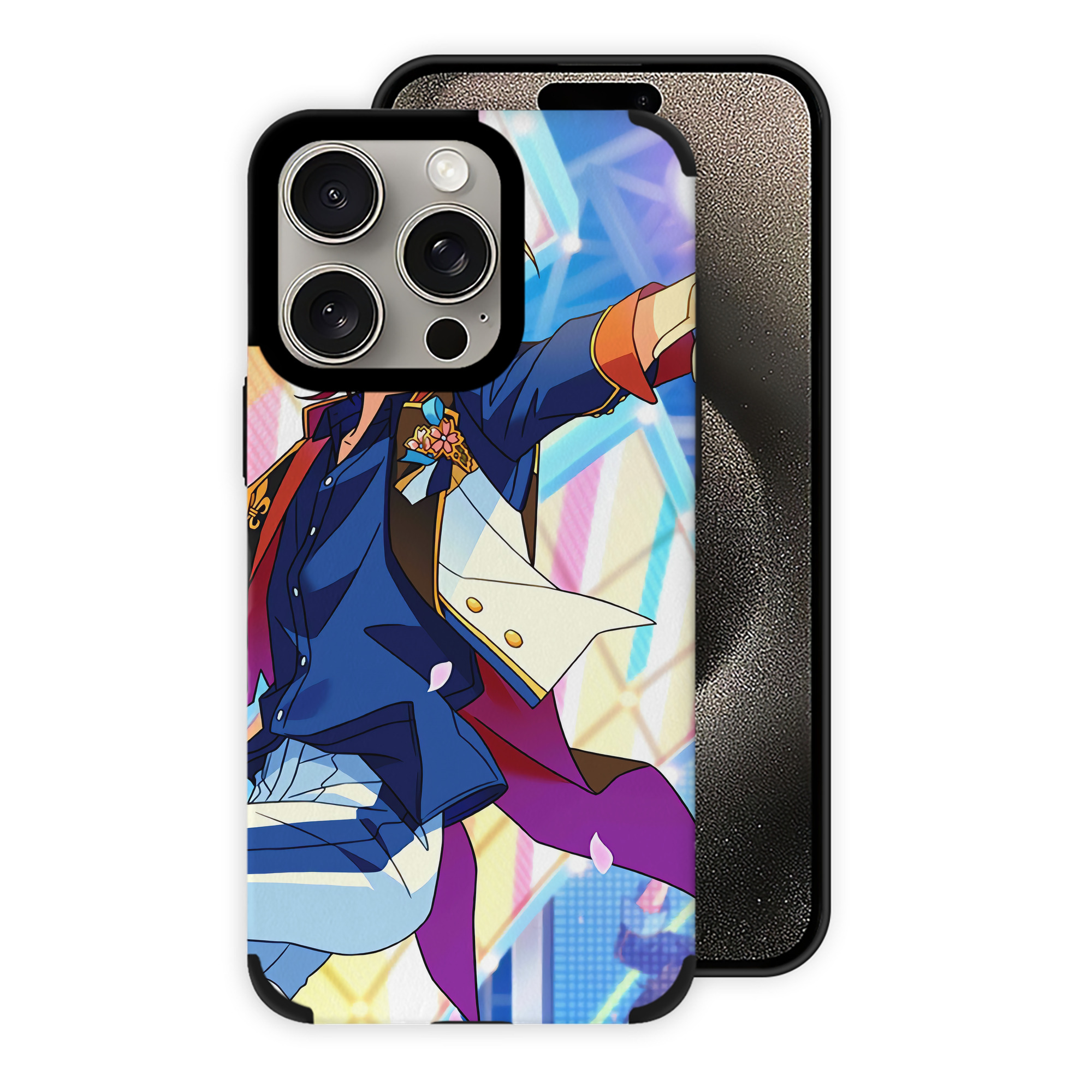 （画像用） あんさんぶるスターズ! Ensemble Stars 【iPhone15ProMax対応】 PUレザー スマホケース 耐衝撃＆黄変防止