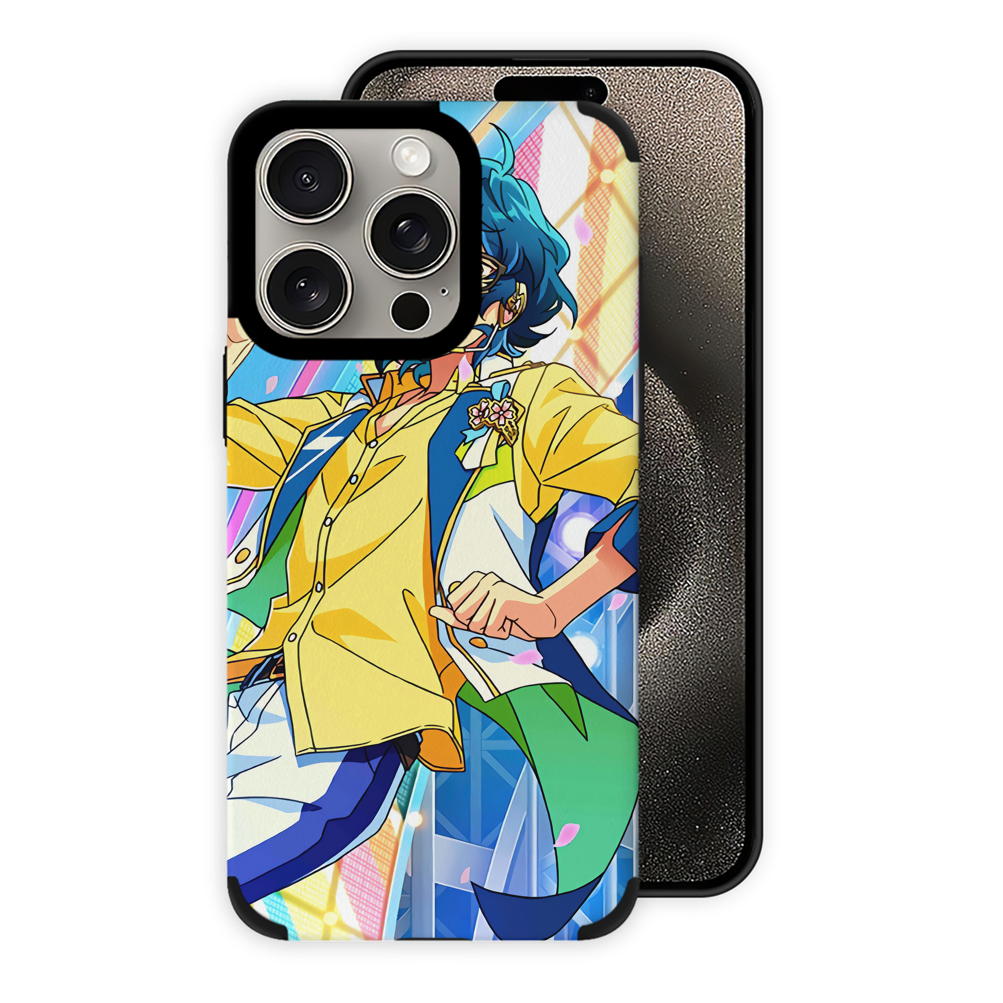 （画像用） あんさんぶるスターズ! Ensemble Stars 【iPhone15ProMax対応】 PUレザー スマホケース 耐衝撃＆黄変防止