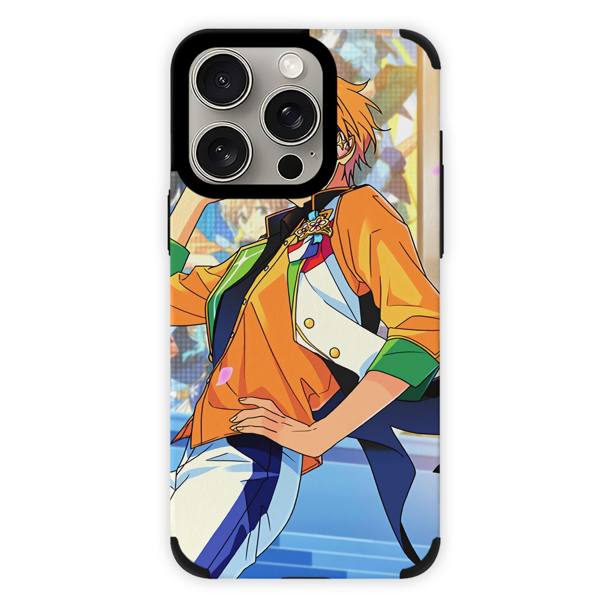 （画像用） あんさんぶるスターズ! Ensemble Stars 【iPhone15ProMax対応】 PUレザー スマホケース 耐衝撃＆黄変防止