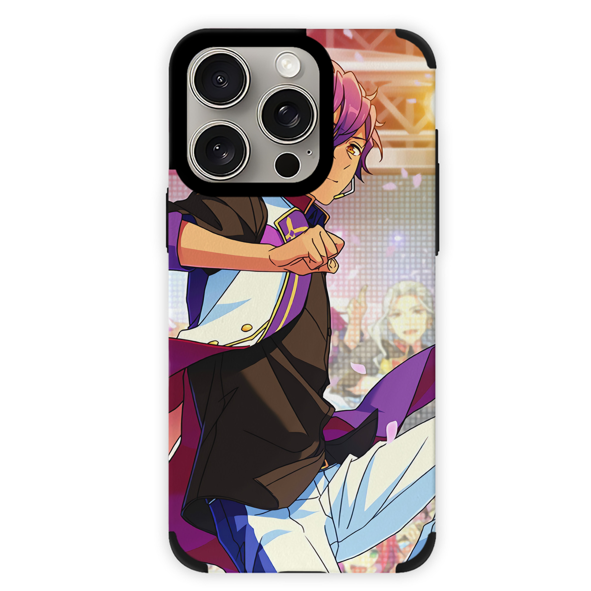 （画像用） あんさんぶるスターズ! Ensemble Stars 【iPhone15ProMax対応】 PUレザー スマホケース 耐衝撃＆黄変防止