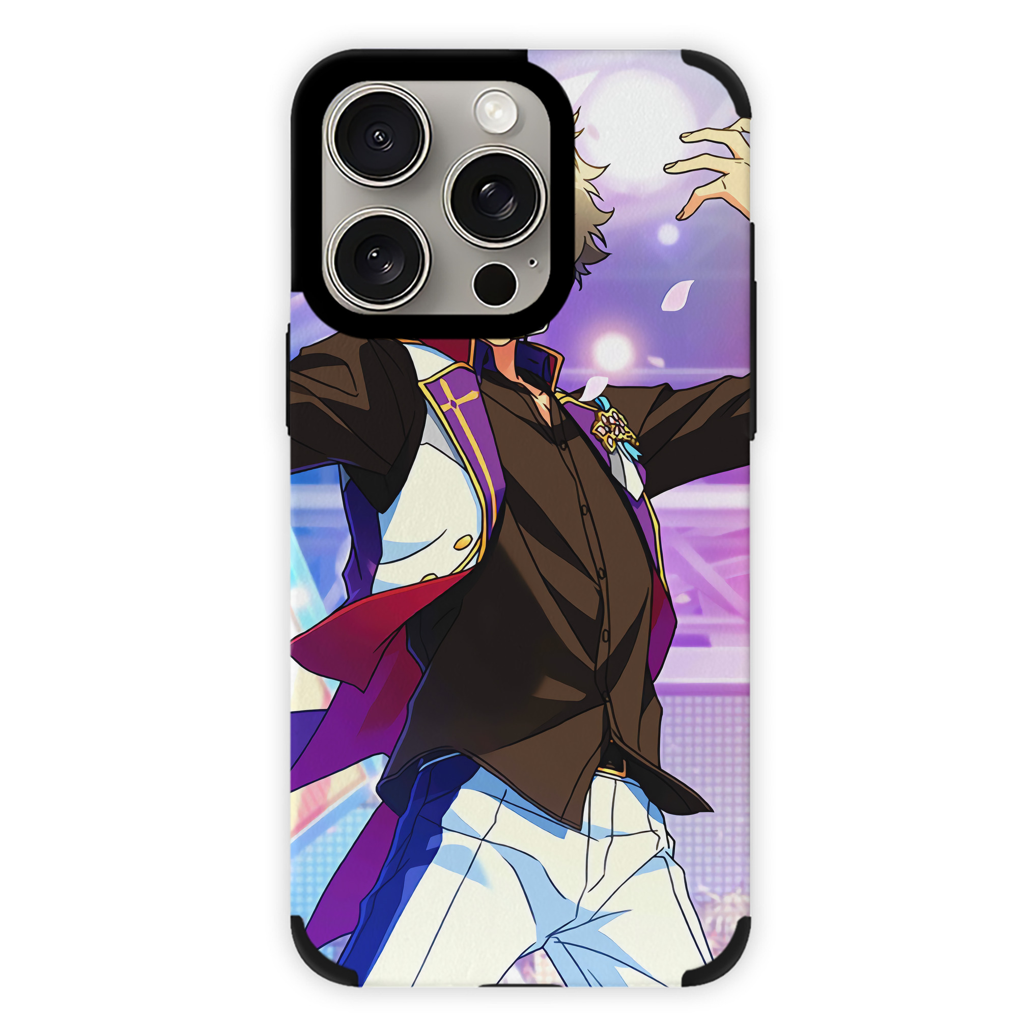 （画像用） あんさんぶるスターズ! Ensemble Stars 【iPhone15ProMax対応】 PUレザー スマホケース 耐衝撃＆黄変防止