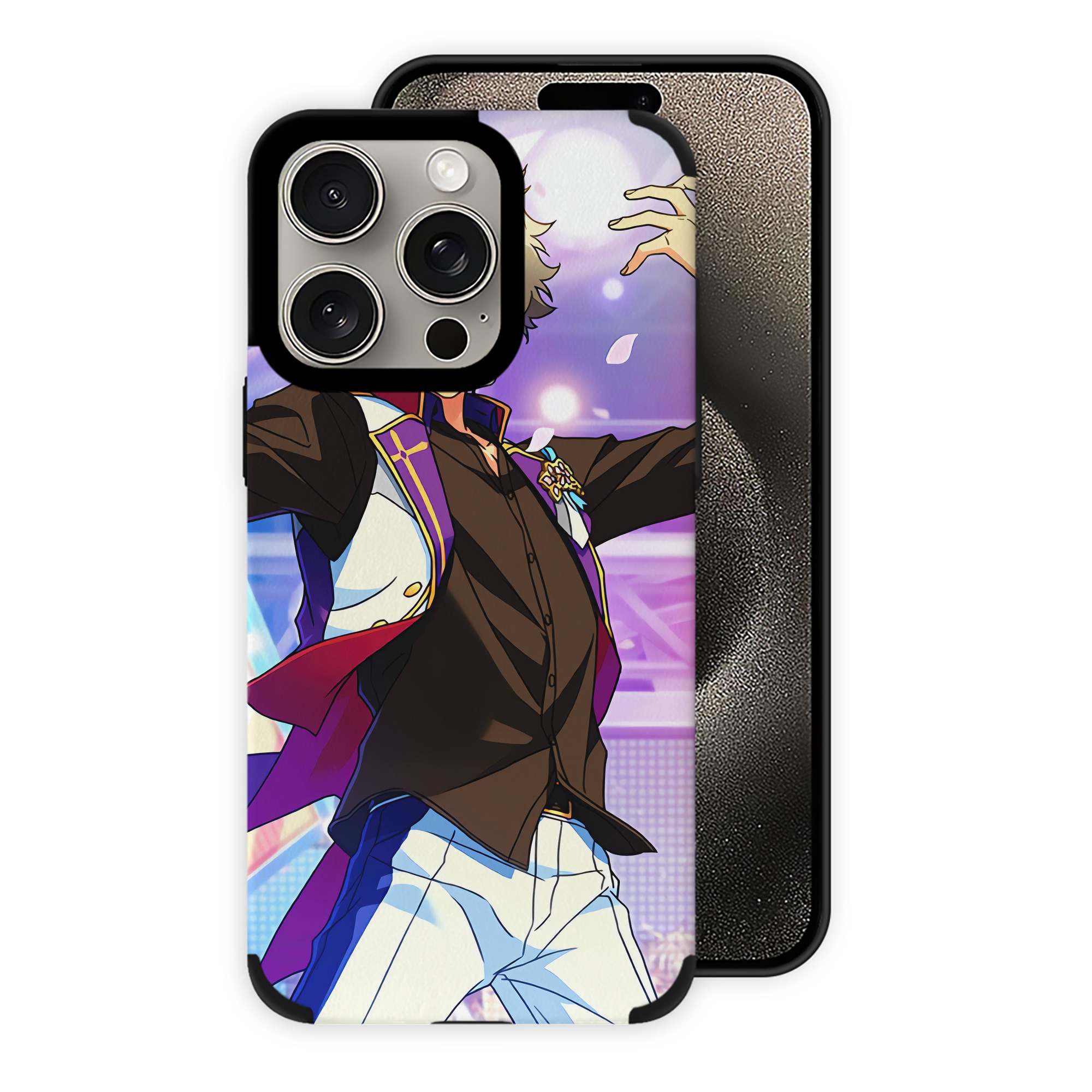 （画像用） あんさんぶるスターズ! Ensemble Stars 【iPhone15ProMax対応】 PUレザー スマホケース 耐衝撃＆黄変防止