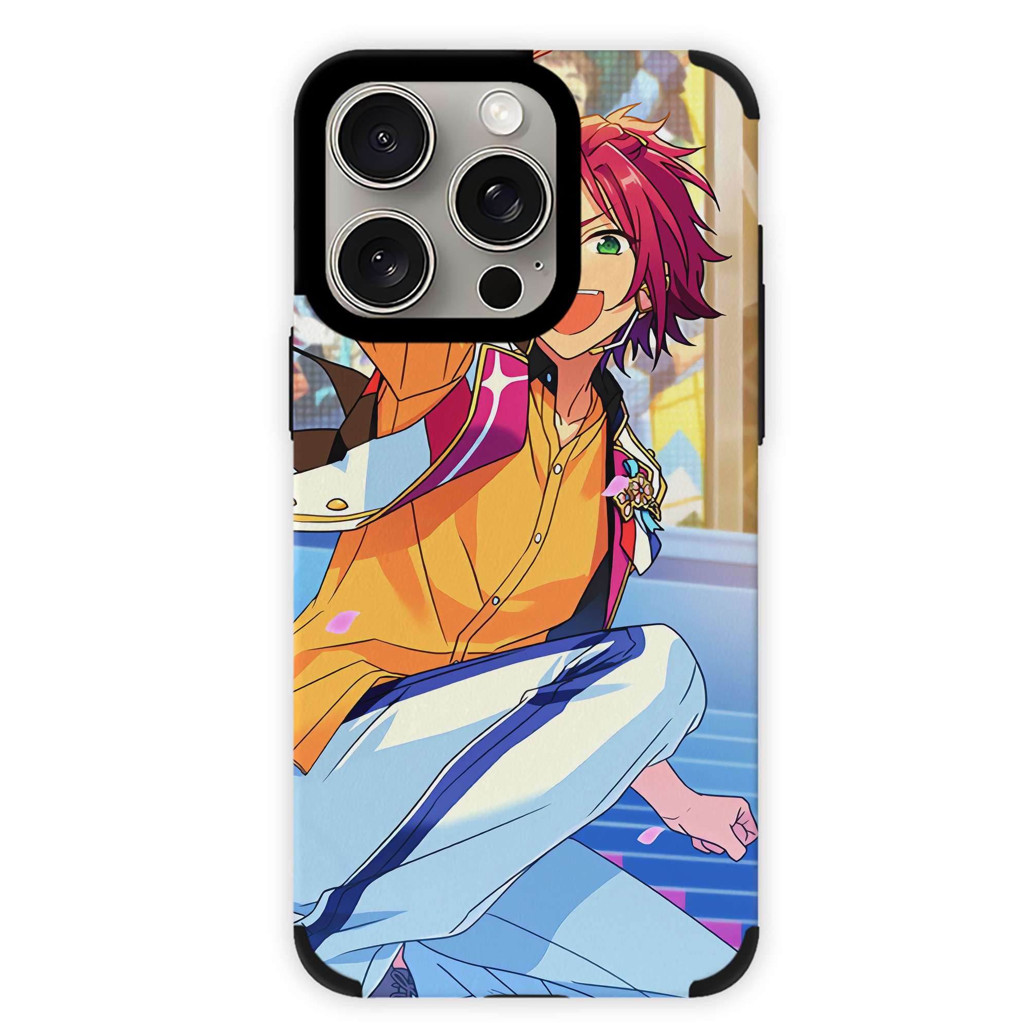 （画像用） あんさんぶるスターズ! Ensemble Stars 【iPhone15ProMax対応】 PUレザー スマホケース 耐衝撃＆黄変防止