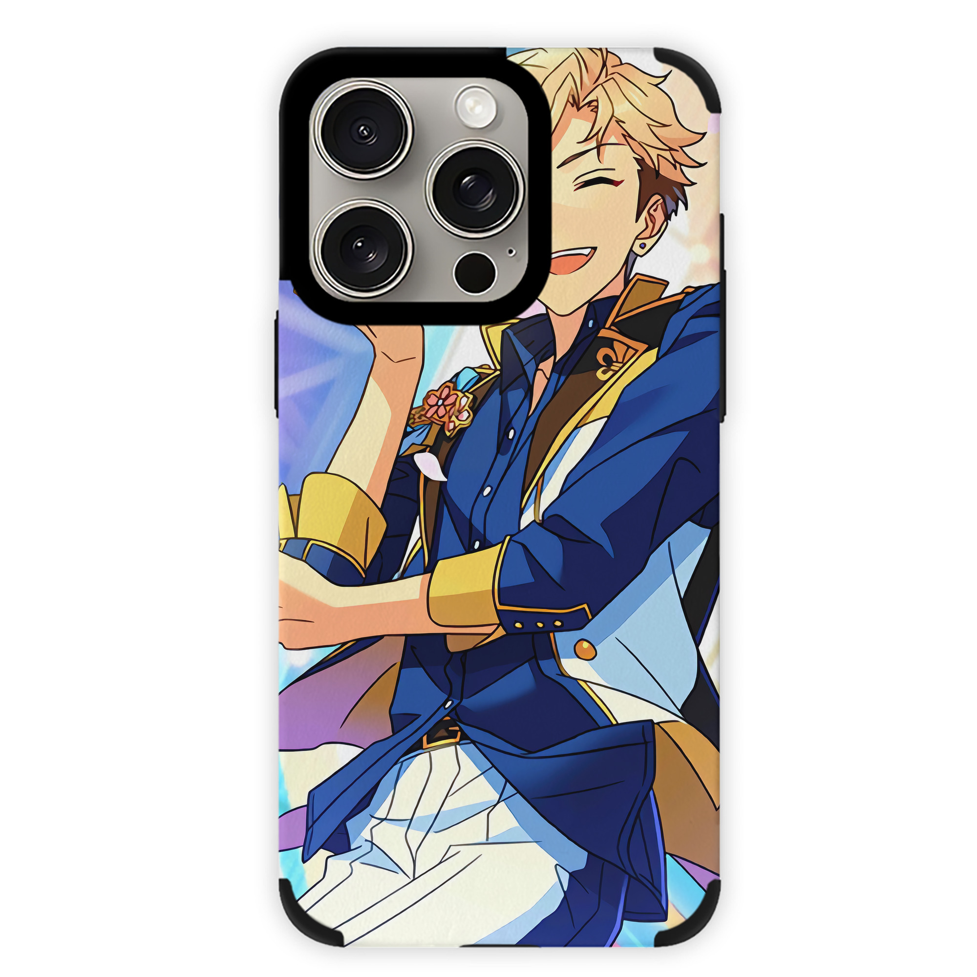 （画像用） あんさんぶるスターズ! Ensemble Stars 【iPhone15ProMax対応】 PUレザー スマホケース 耐衝撃＆黄変防止