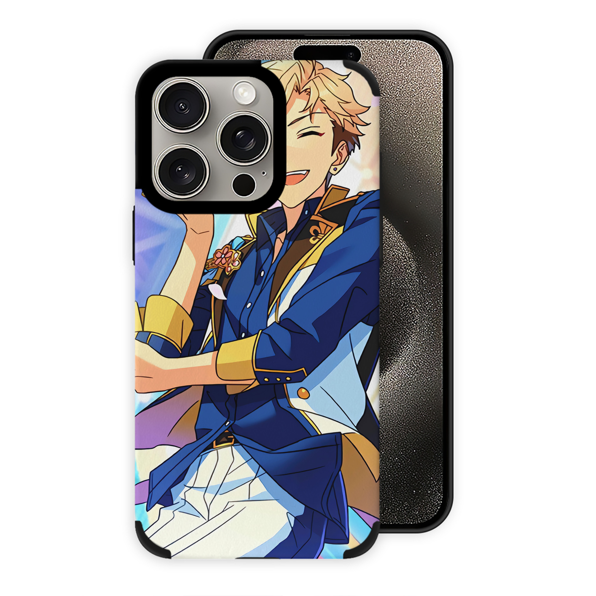 （画像用） あんさんぶるスターズ! Ensemble Stars 【iPhone15ProMax対応】 PUレザー スマホケース 耐衝撃＆黄変防止