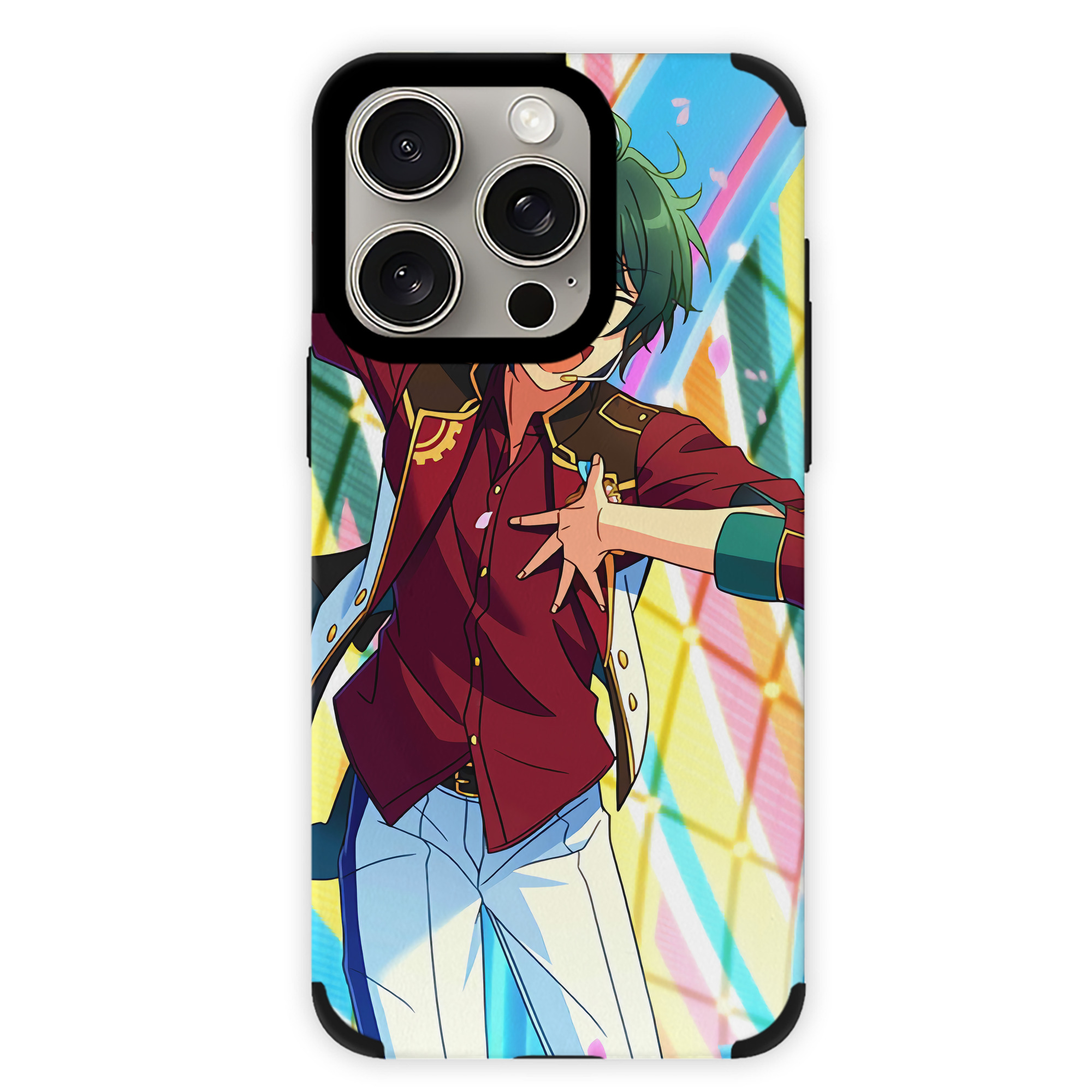 （画像用） あんさんぶるスターズ! Ensemble Stars 【iPhone15ProMax対応】 PUレザー スマホケース 耐衝撃＆黄変防止