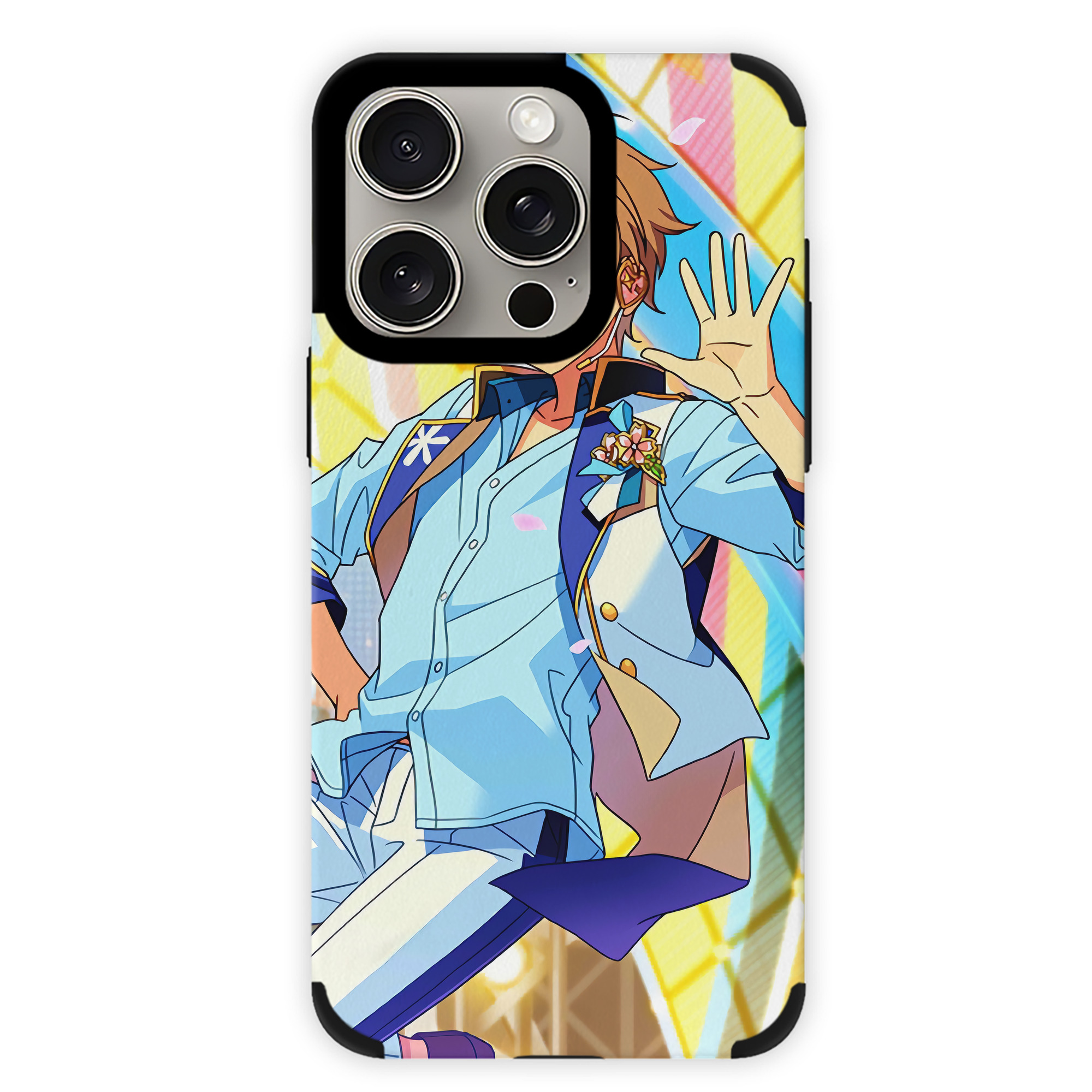 （画像用） あんさんぶるスターズ! Ensemble Stars 【iPhone15ProMax対応】 PUレザー スマホケース 耐衝撃＆黄変防止
