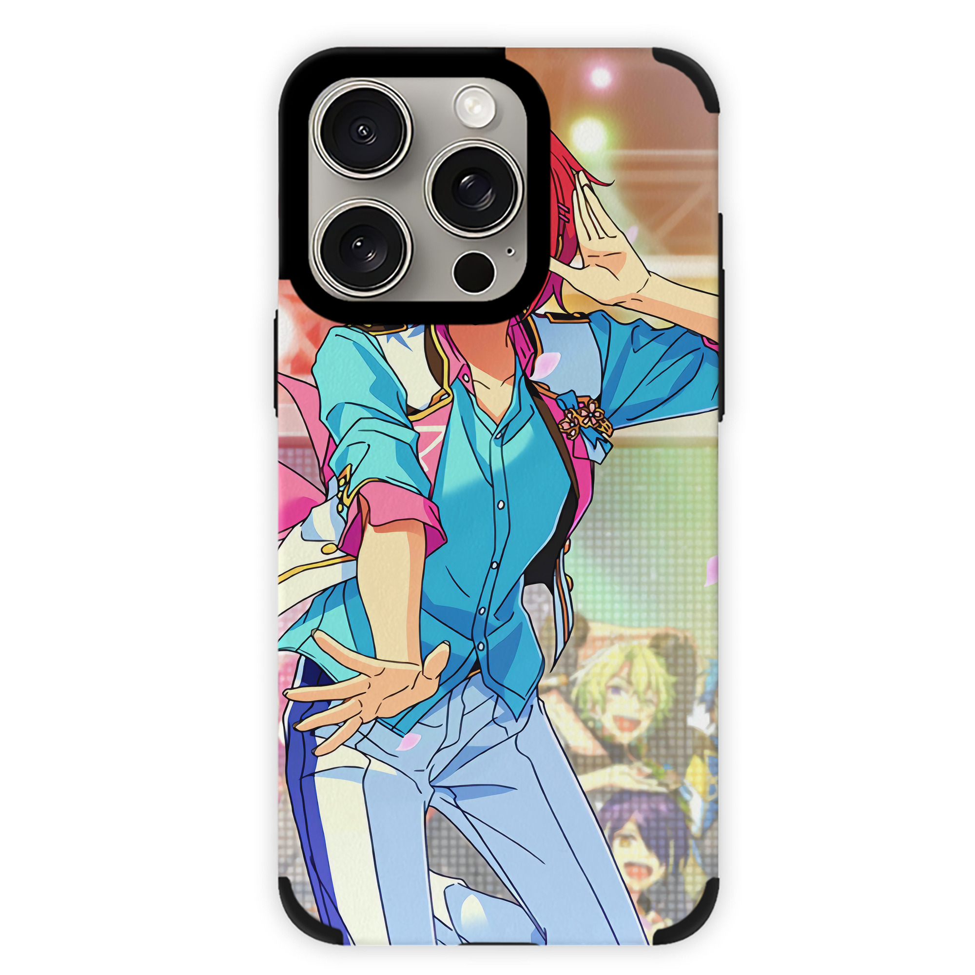 （画像用） あんさんぶるスターズ! Ensemble Stars 【iPhone15ProMax対応】 PUレザー スマホケース 耐衝撃＆黄変防止
