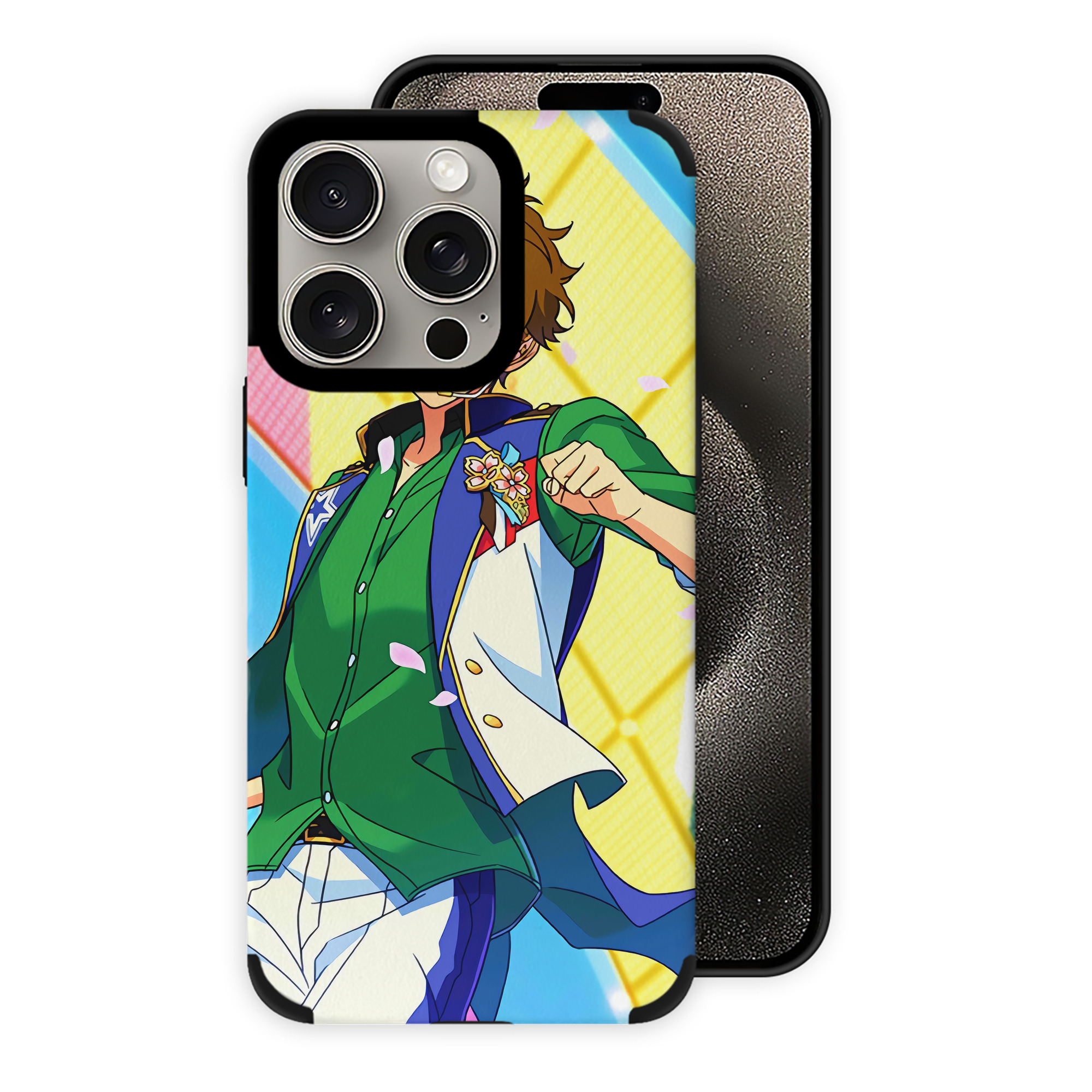（画像用） あんさんぶるスターズ! Ensemble Stars 【iPhone15ProMax対応】 PUレザー スマホケース 耐衝撃＆黄変防止