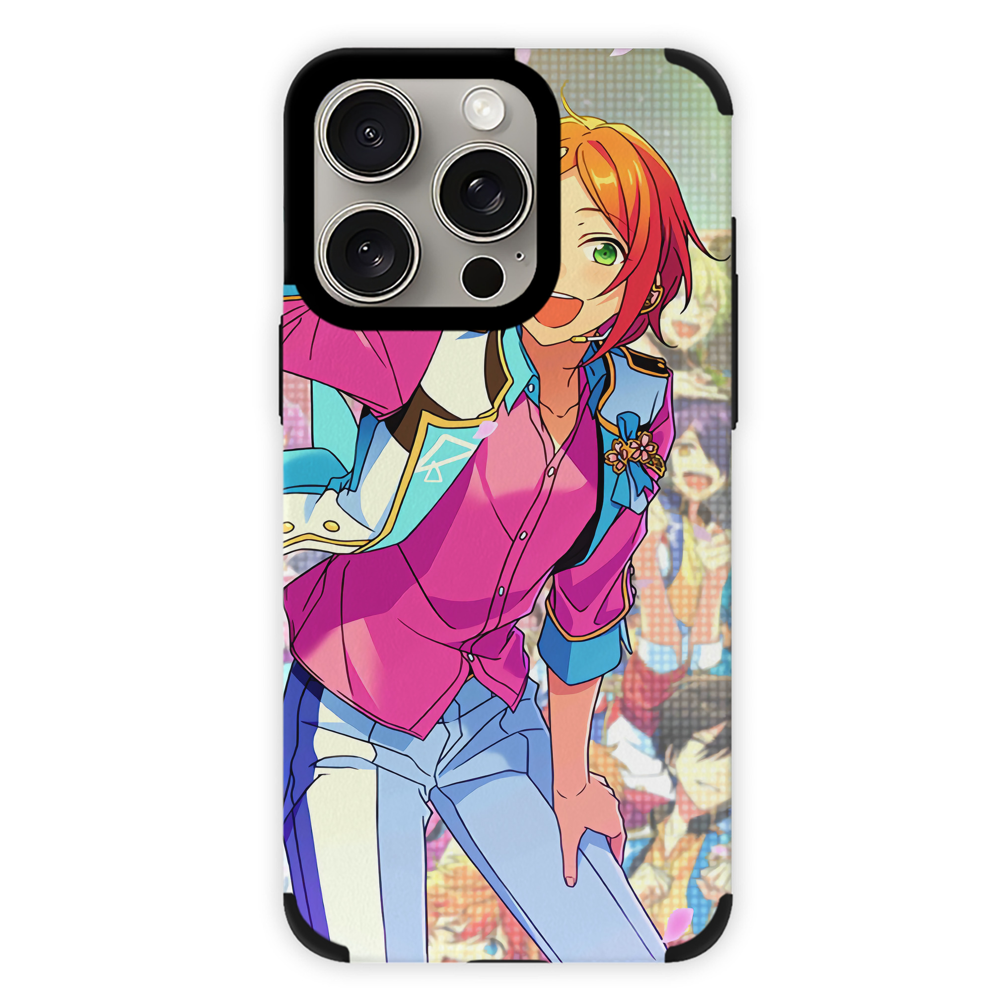 （画像用） あんさんぶるスターズ! Ensemble Stars 【iPhone15ProMax対応】 PUレザー スマホケース 耐衝撃＆黄変防止