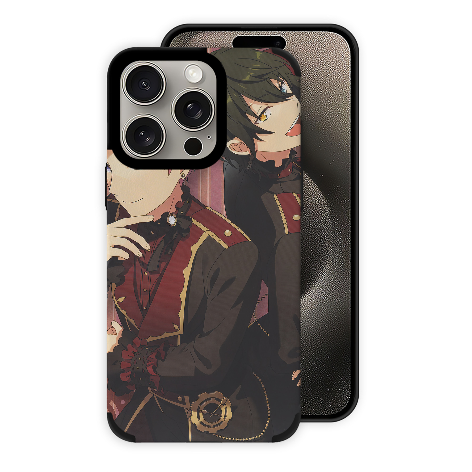 （画像用） あんさんぶるスターズ! Ensemble Stars 【iPhone15ProMax対応】 PUレザー スマホケース 耐衝撃＆黄変防止