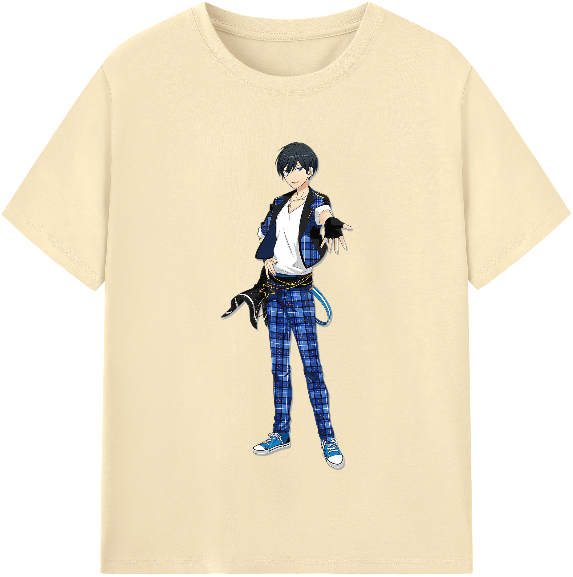 （画像用） あんさんぶるスターズ! Ensemble Stars 綿100％半袖Tシャツ（フロントプリント）