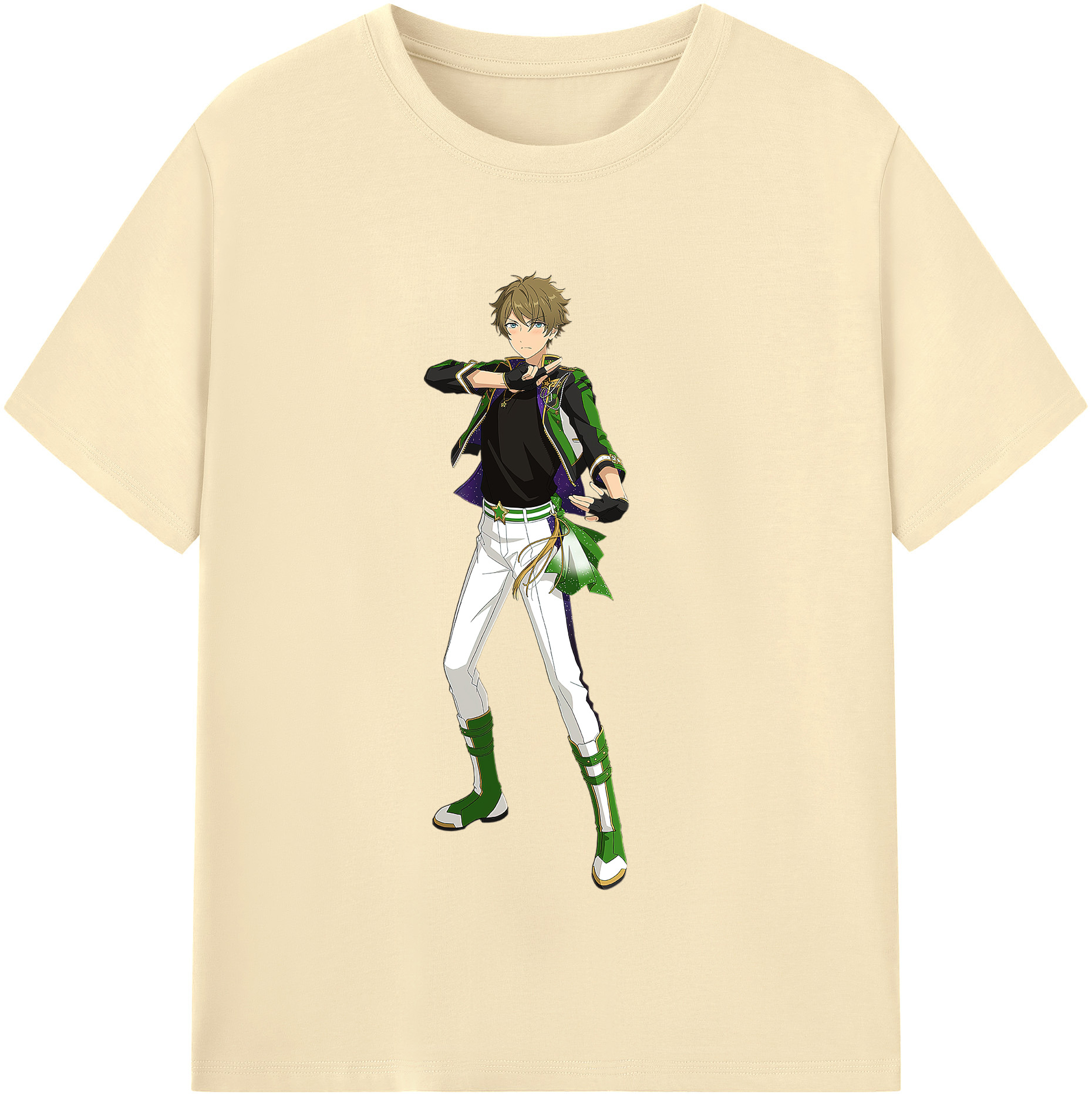 （画像用） あんさんぶるスターズ! Ensemble Stars 綿100％半袖Tシャツ（フロントプリント）