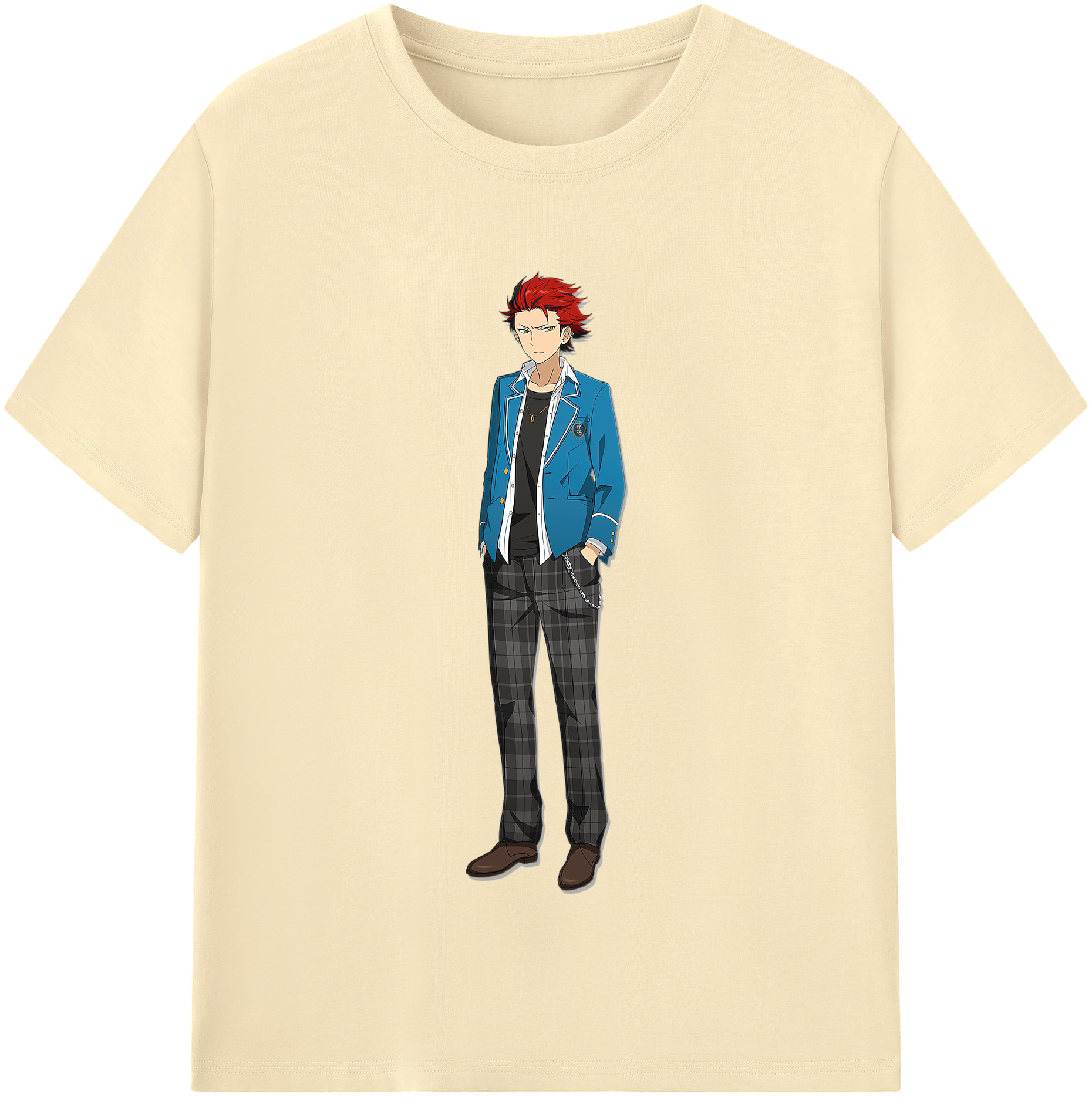 （画像用） あんさんぶるスターズ! Ensemble Stars 綿100％半袖Tシャツ（フロントプリント）
