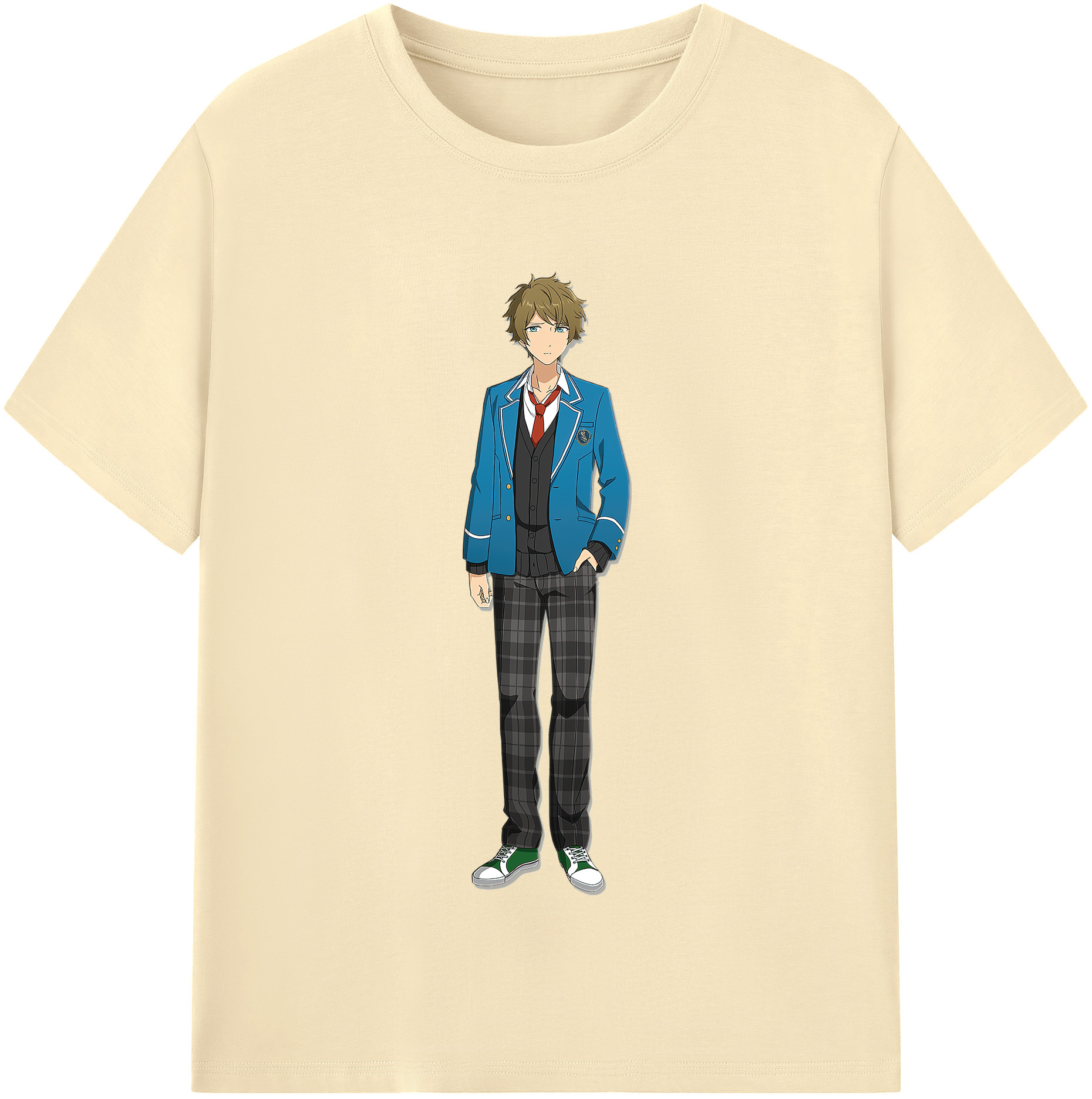 （画像用） あんさんぶるスターズ! Ensemble Stars 綿100％半袖Tシャツ（フロントプリント）