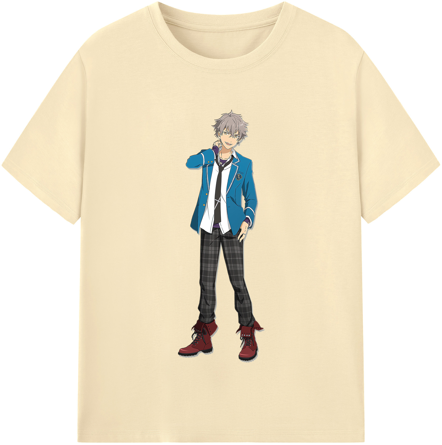 （画像用） あんさんぶるスターズ! Ensemble Stars 綿100％半袖Tシャツ（フロントプリント）