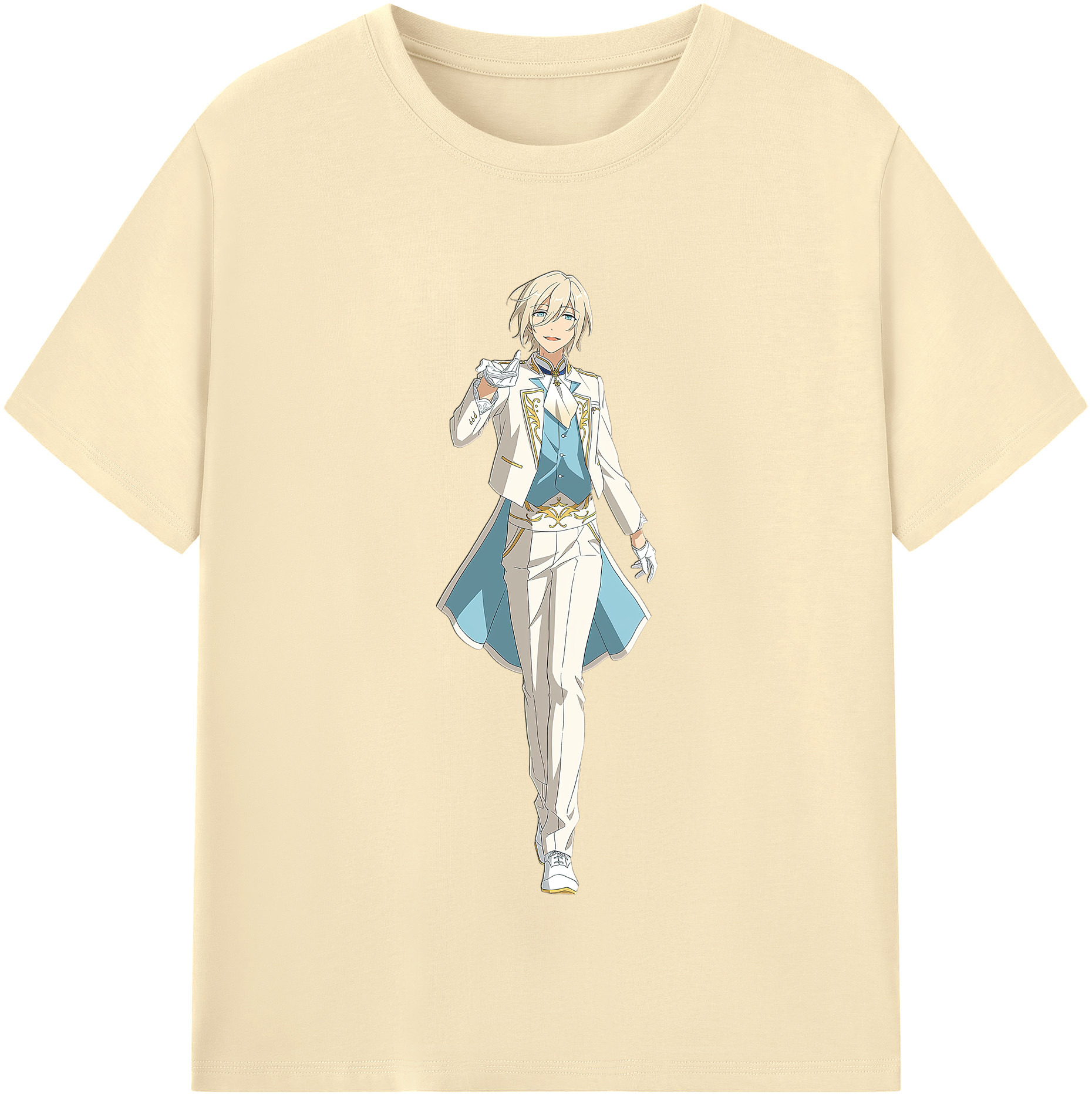 （画像用） あんさんぶるスターズ! Ensemble Stars 綿100％半袖Tシャツ（フロントプリント）