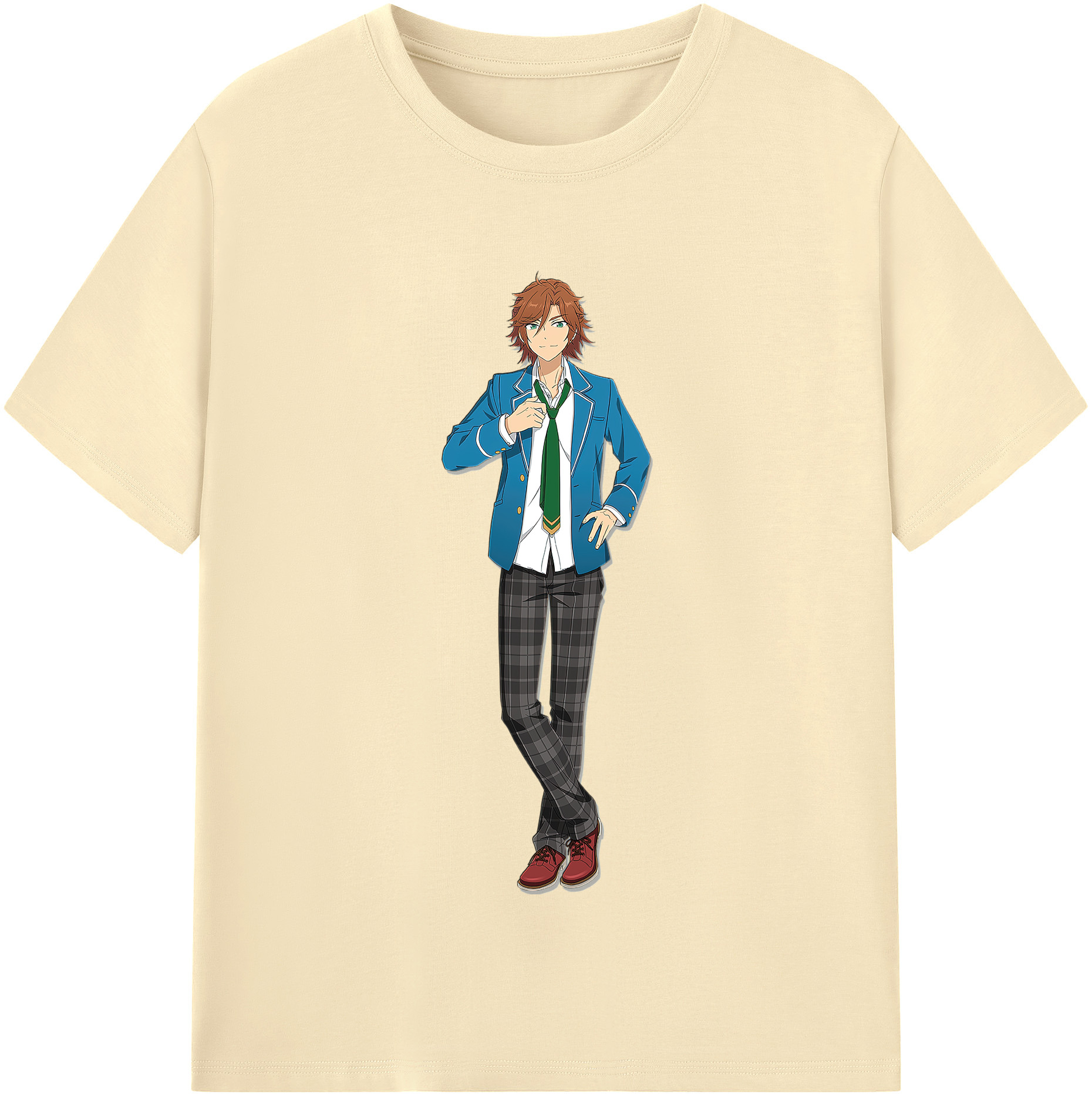 （画像用） あんさんぶるスターズ! Ensemble Stars 綿100％半袖Tシャツ（フロントプリント）