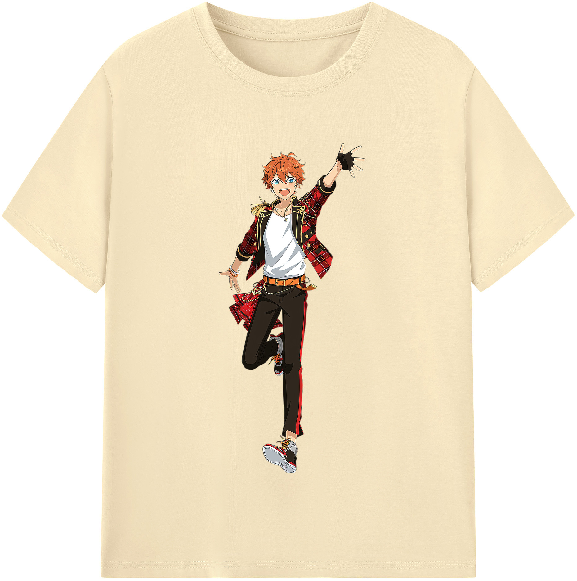 （画像用） あんさんぶるスターズ! Ensemble Stars 綿100％半袖Tシャツ（フロントプリント）