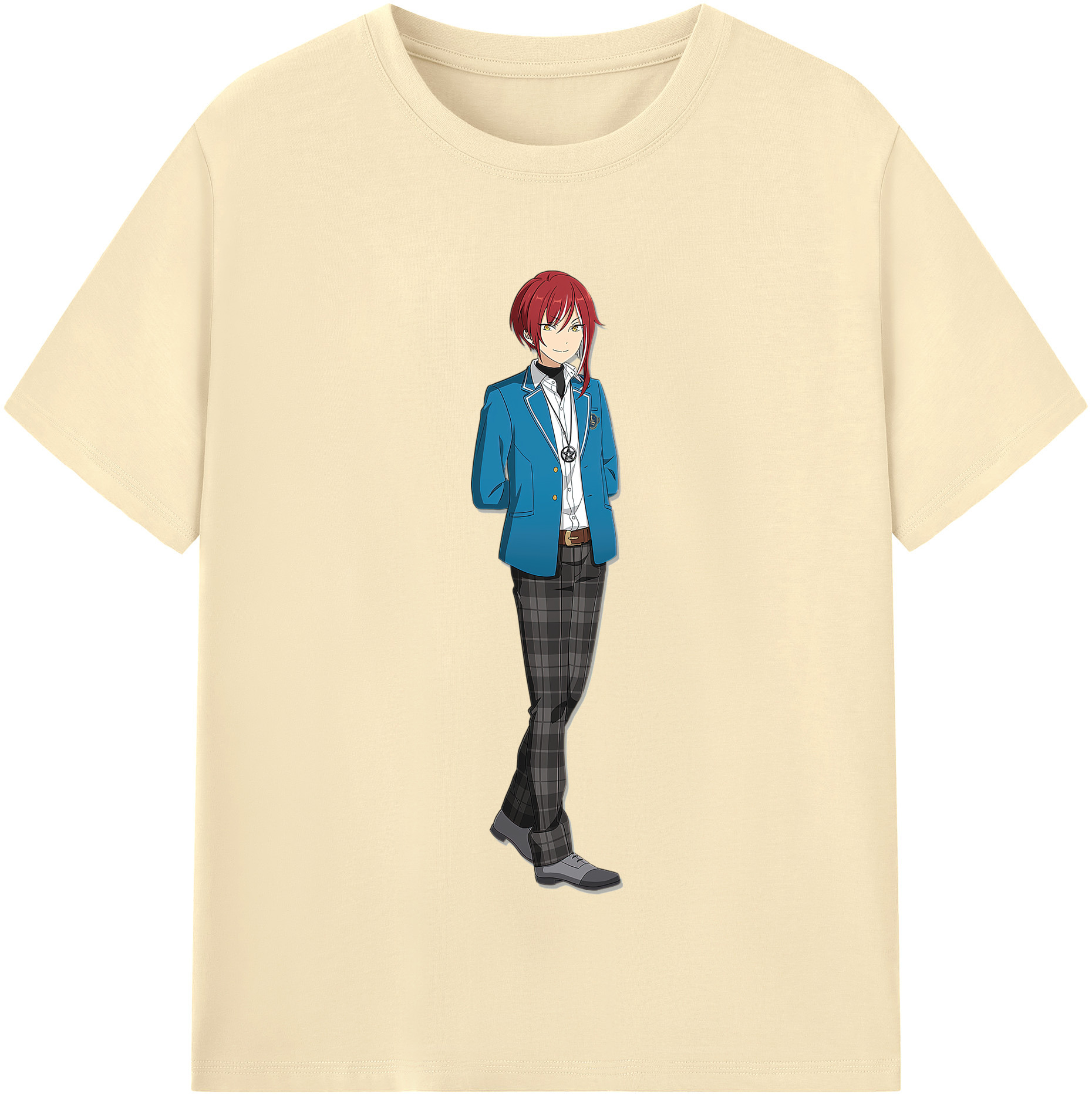 （画像用） あんさんぶるスターズ! Ensemble Stars 綿100％半袖Tシャツ（フロントプリント）