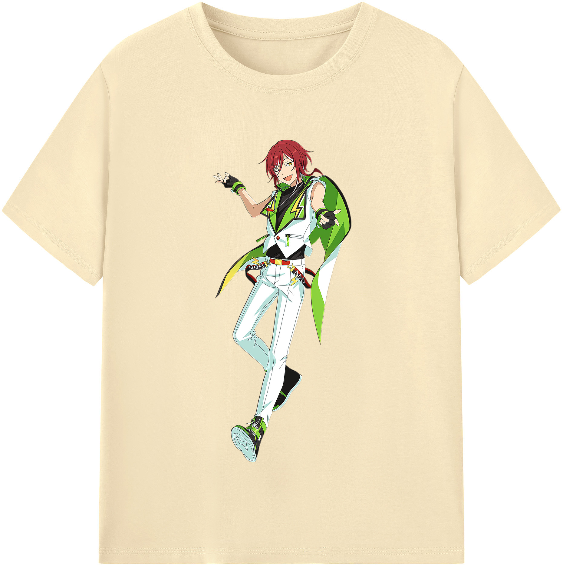 （画像用） あんさんぶるスターズ! Ensemble Stars 綿100％半袖Tシャツ（フロントプリント）