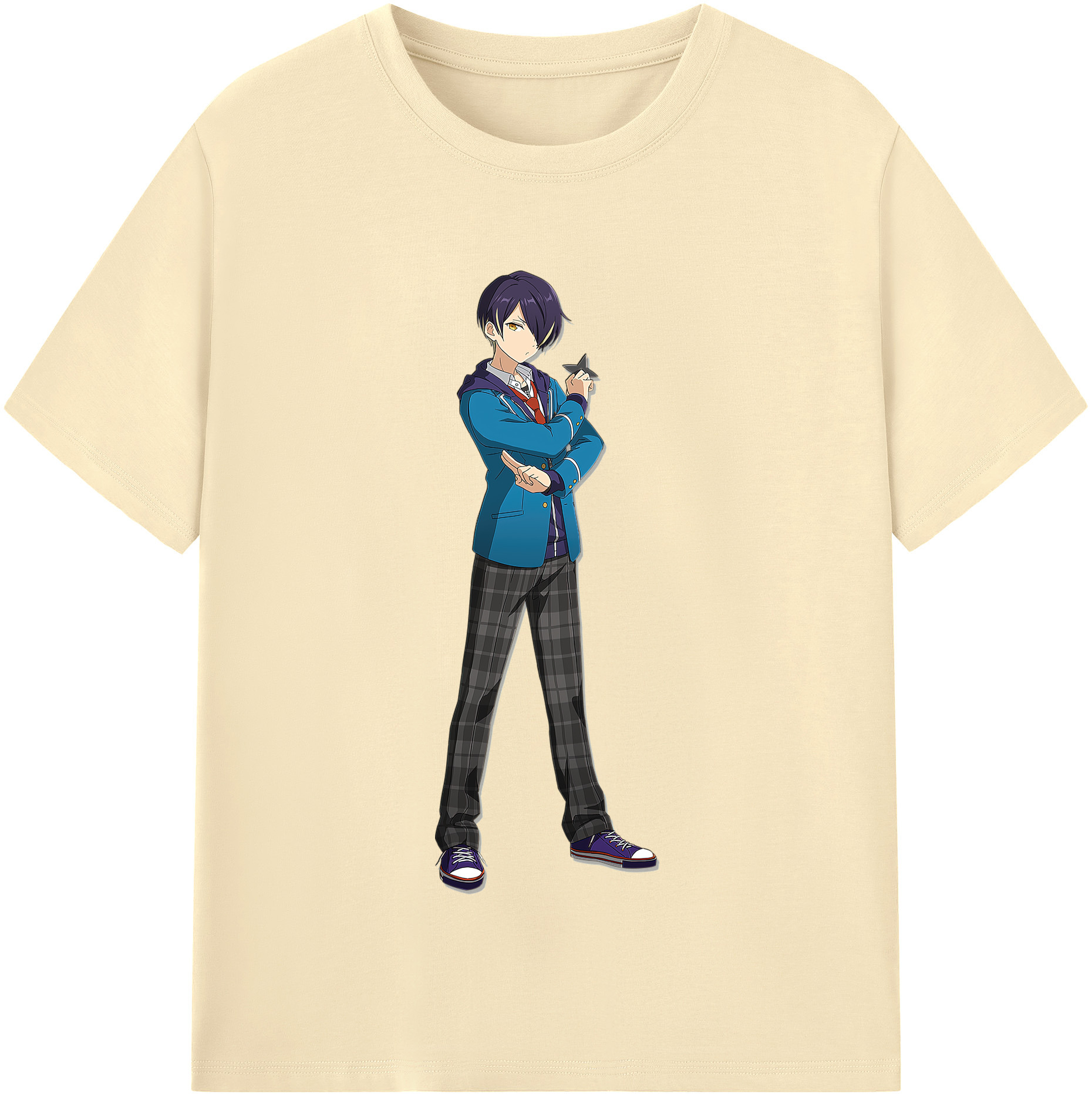 （画像用） あんさんぶるスターズ! Ensemble Stars 綿100％半袖Tシャツ（フロントプリント）