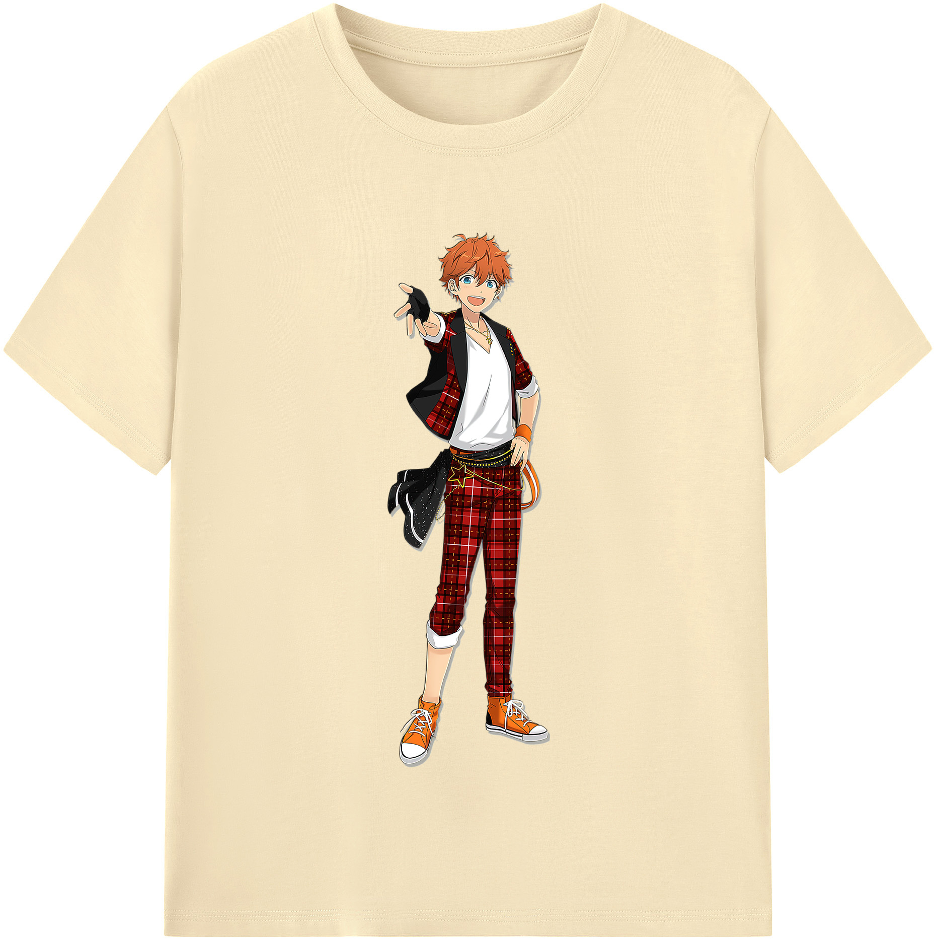 （画像用） あんさんぶるスターズ! Ensemble Stars 綿100％半袖Tシャツ（フロントプリント）