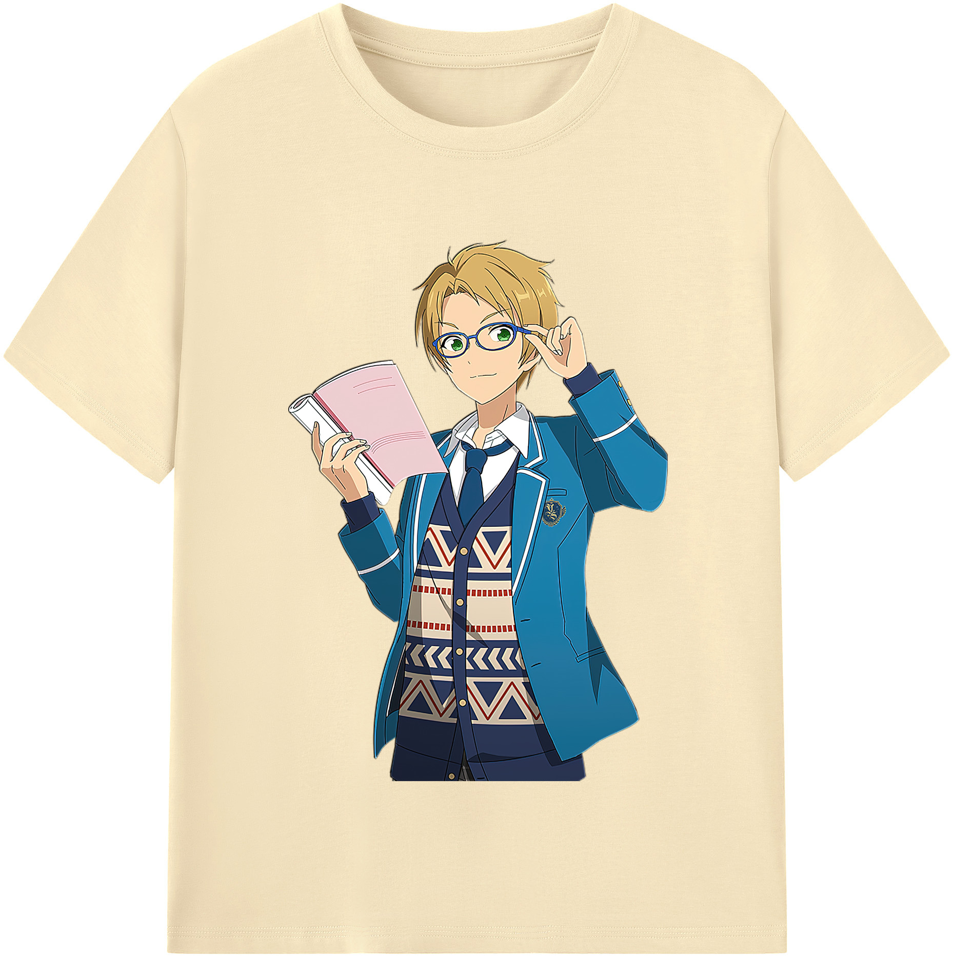 （画像用） あんさんぶるスターズ! Ensemble Stars 綿100％半袖Tシャツ（フロントプリント）